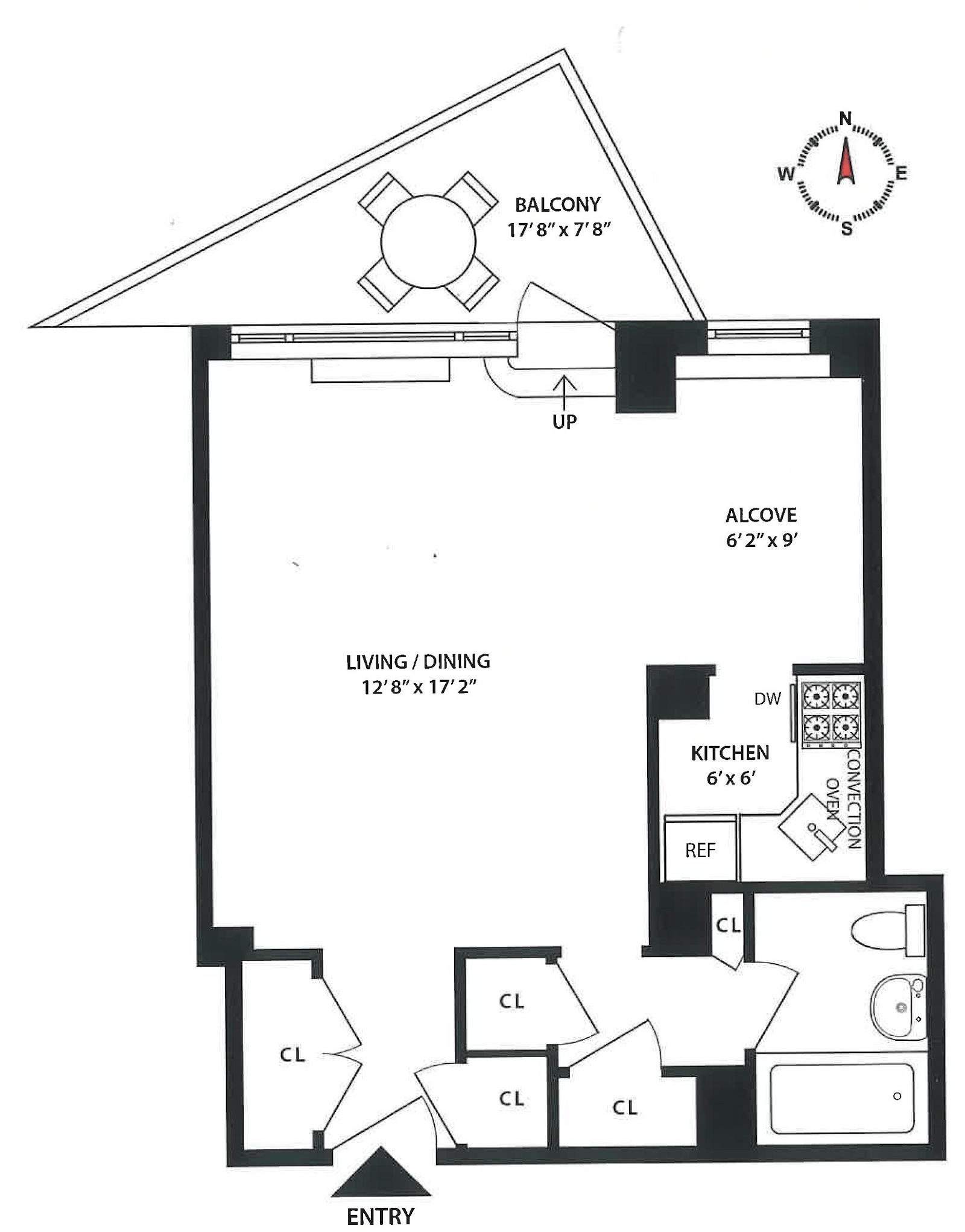 Floorplan for 60 Sutton Place South, 11LN