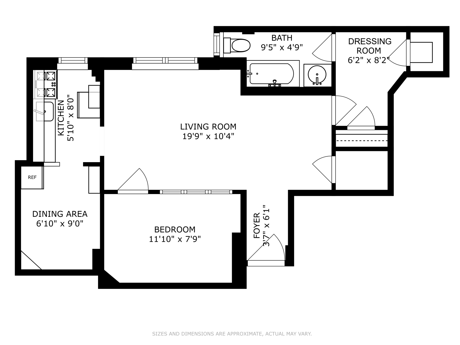 Floorplan for 67 -40 Yellowstone Boulev, 4A