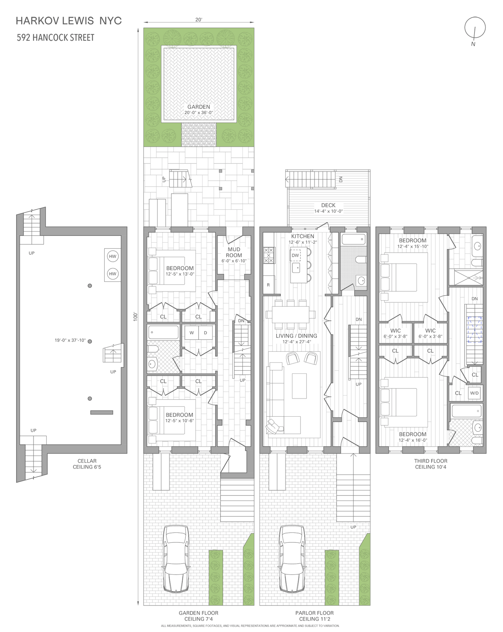 Floorplan for 592 Hancock Street