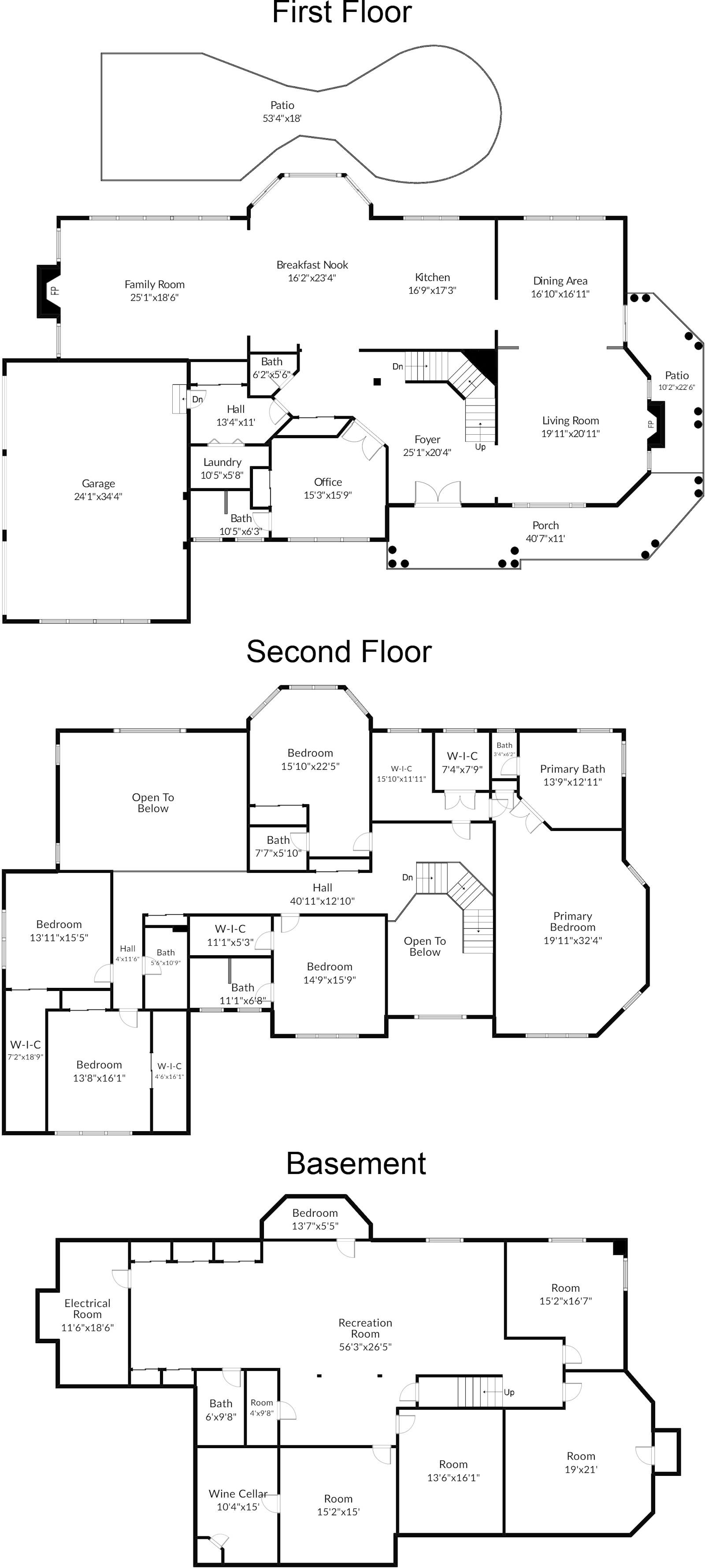 Floorplan for 3 Bridle Way