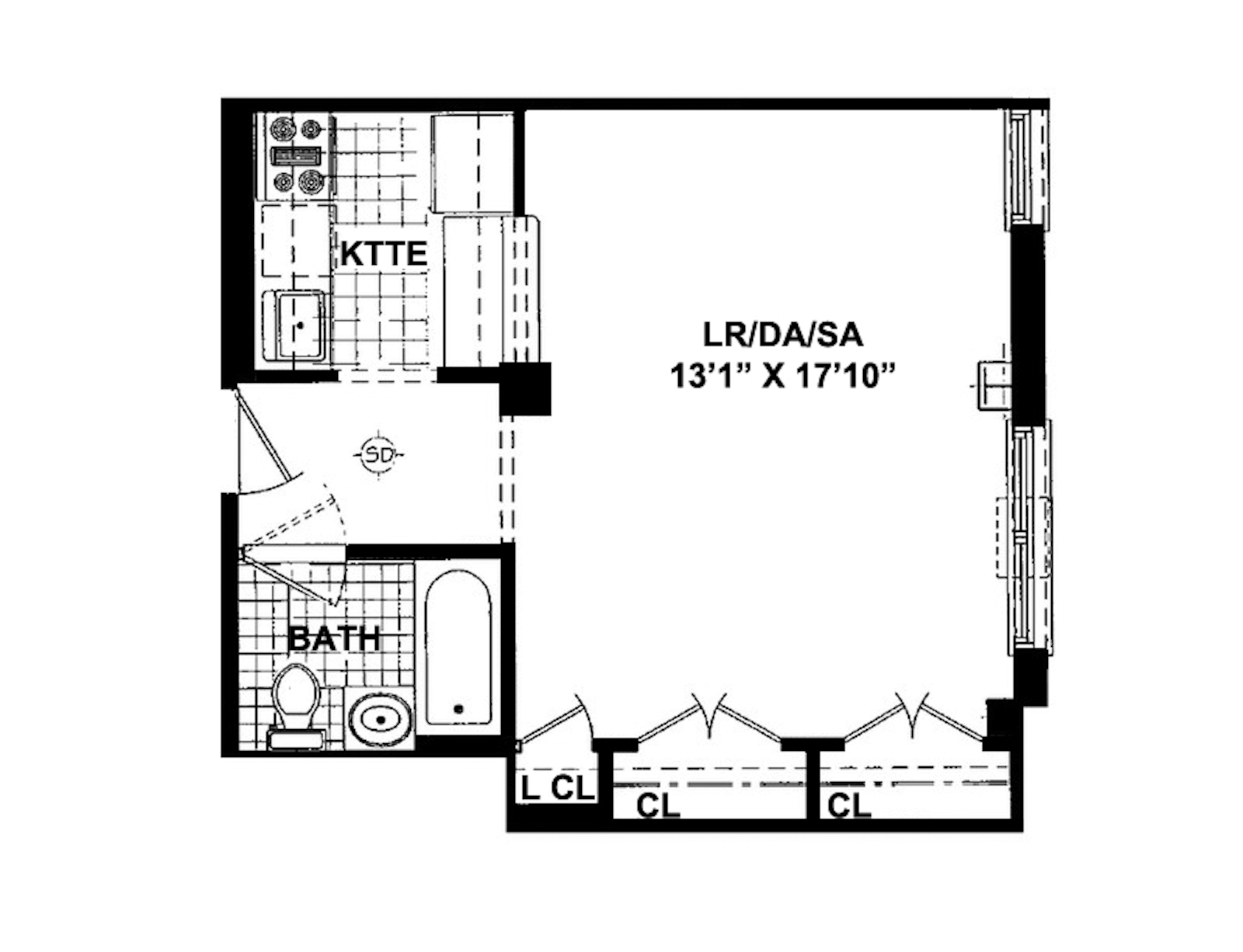 Floorplan for 279 West 117th Street