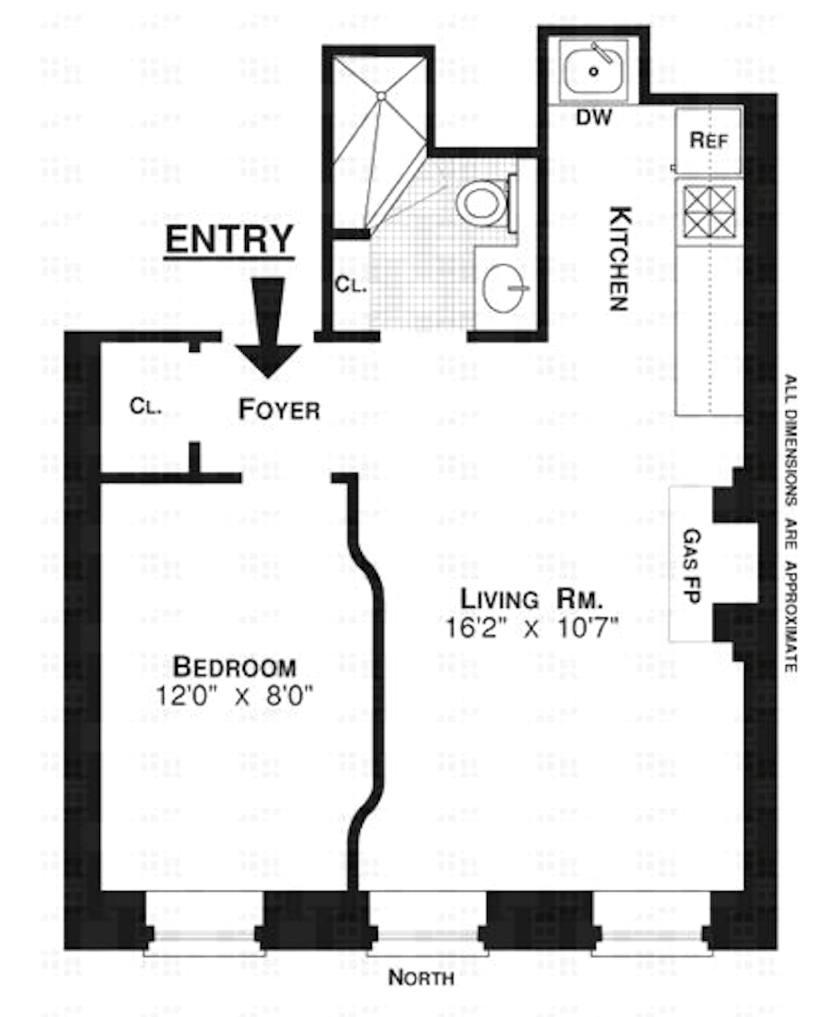 Floorplan for 106 East 60th Street, 4F
