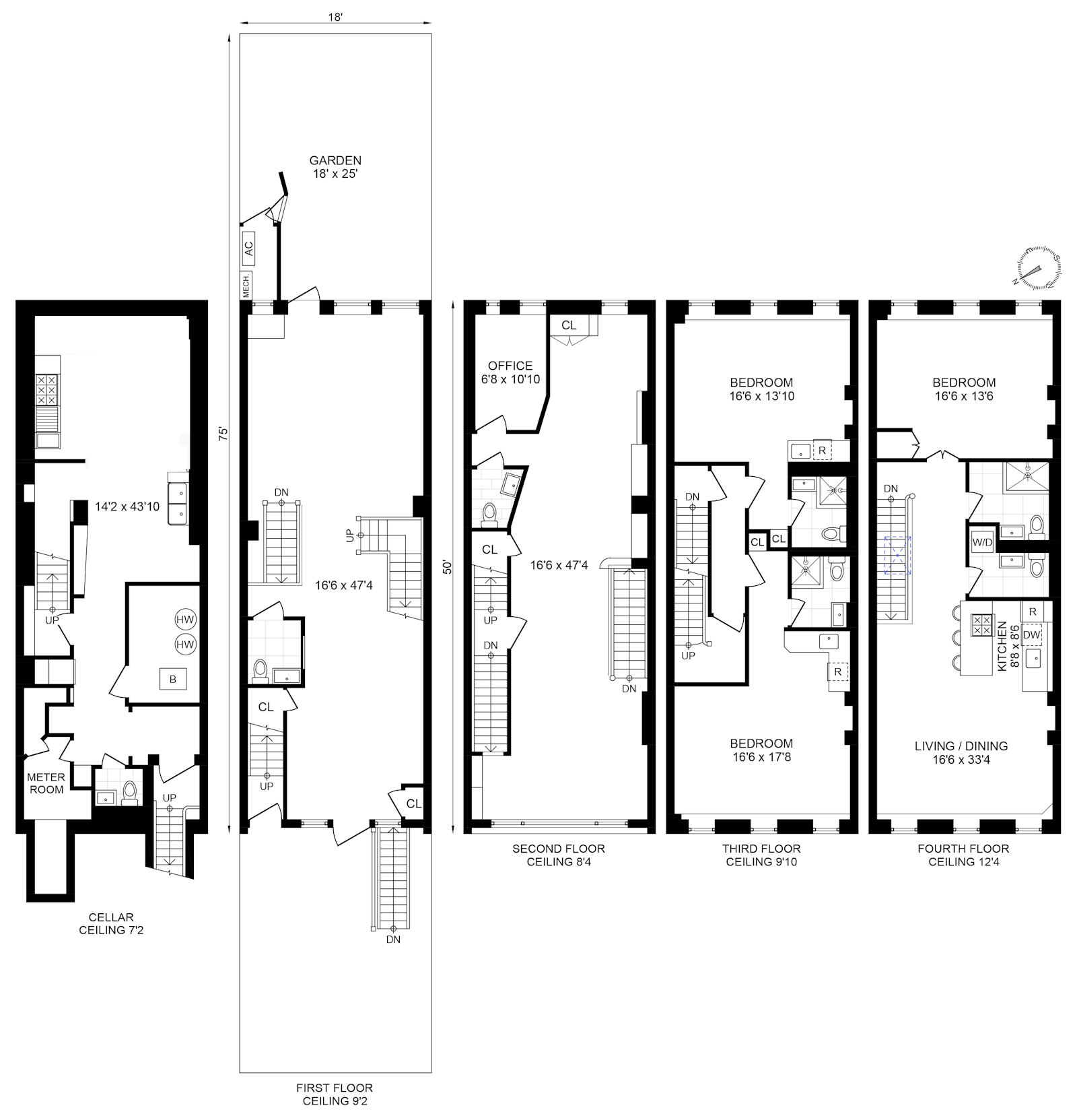 Floorplan for 274 Lenox Avenue