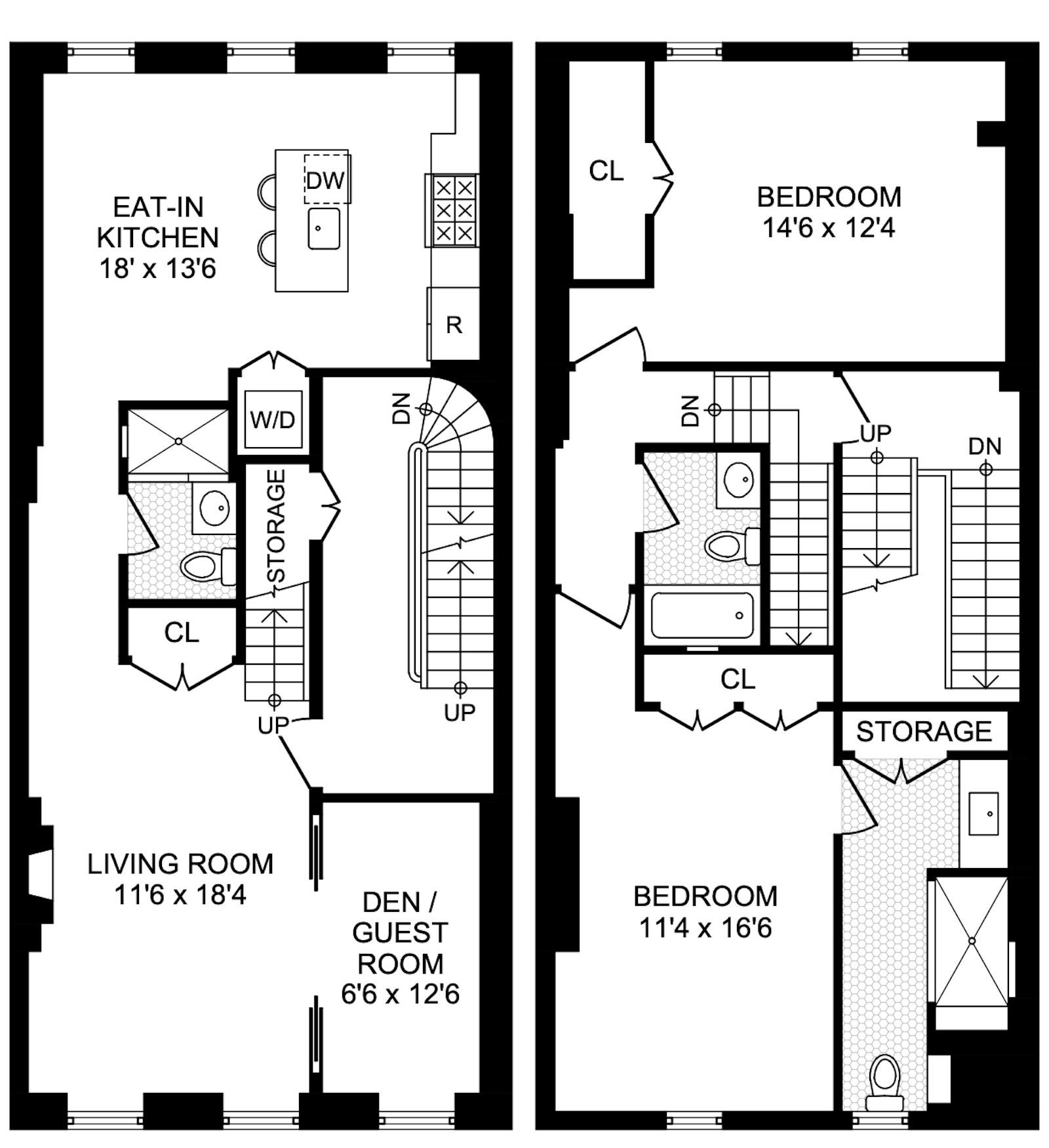 Floorplan for 112 Gates Avenue, 3