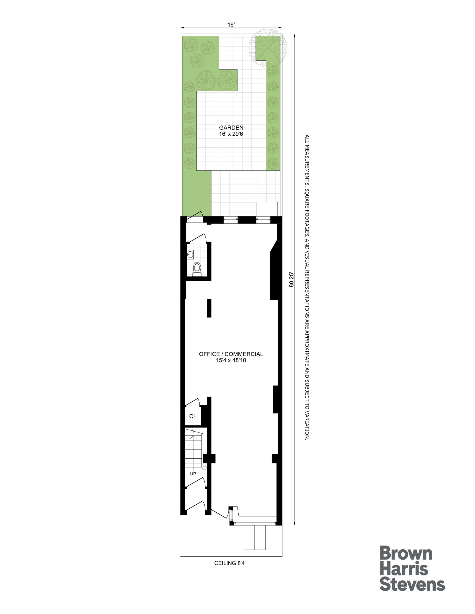 Floorplan for 1214 8th Avenue, STOREFRONT
