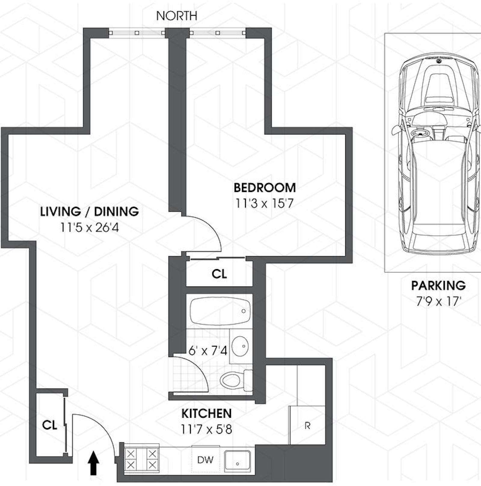 Floorplan for 23 -23 31st Avenue, 2H