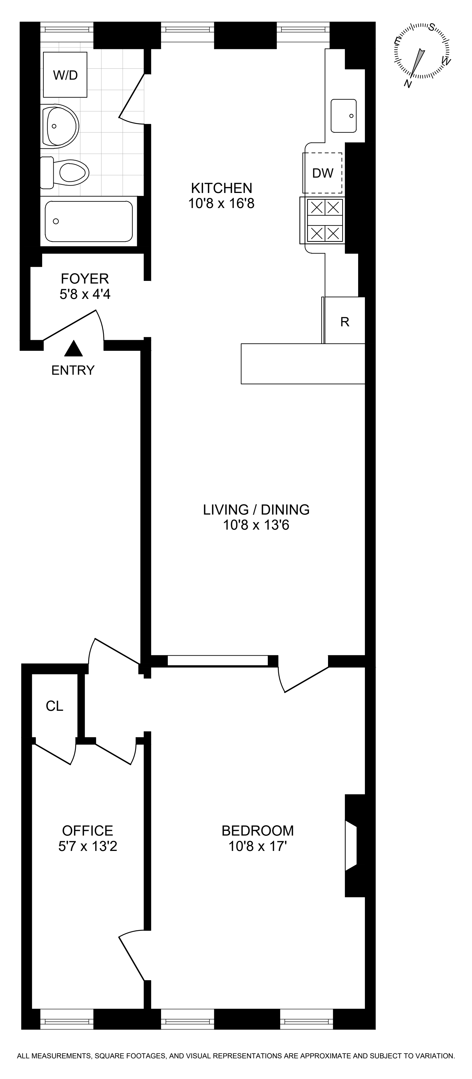 Floorplan for 217 Smith Street, 2