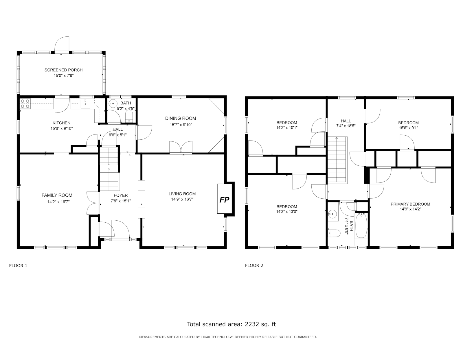 Floorplan for 183 -187 County Rt  14