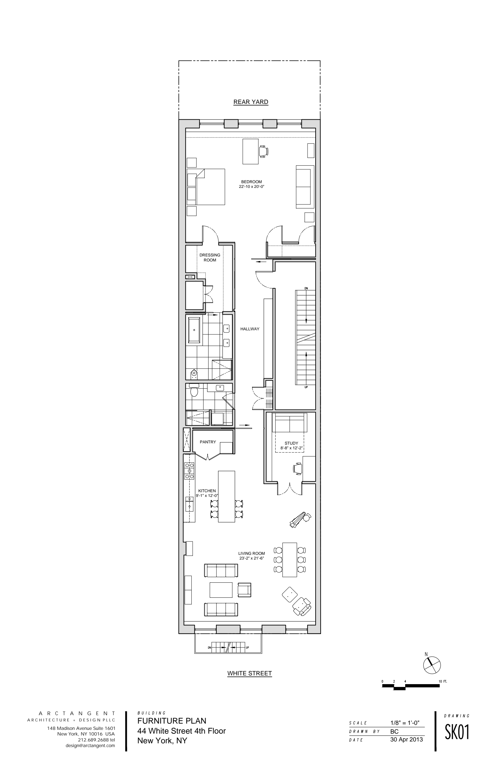 Floorplan for 44 White Street, 4THFL