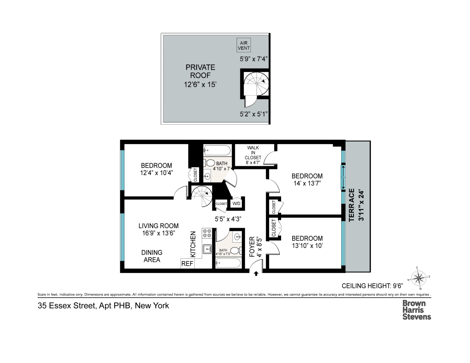 Floorplan for 35 Essex Street, PHB