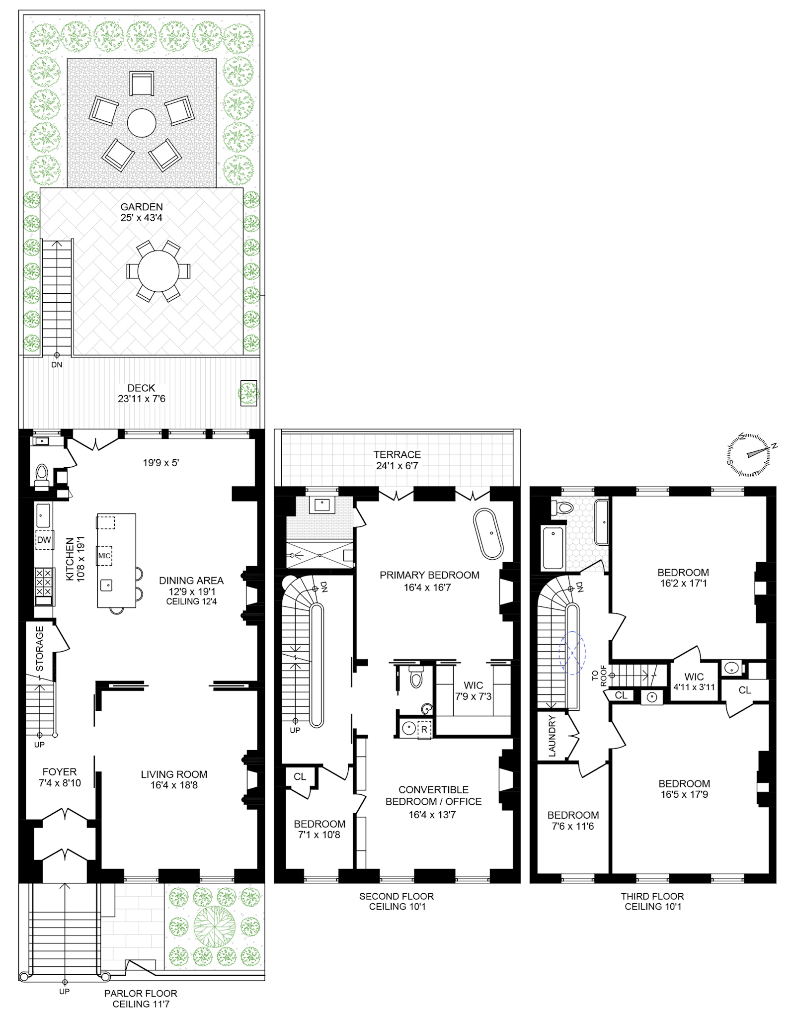 Floorplan for 328 Clinton Street