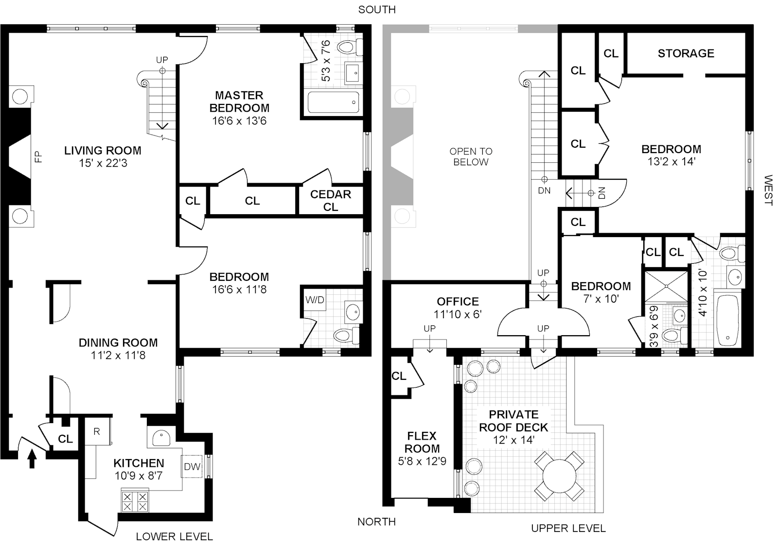 Floorplan for 251 West 71st Street, 6A