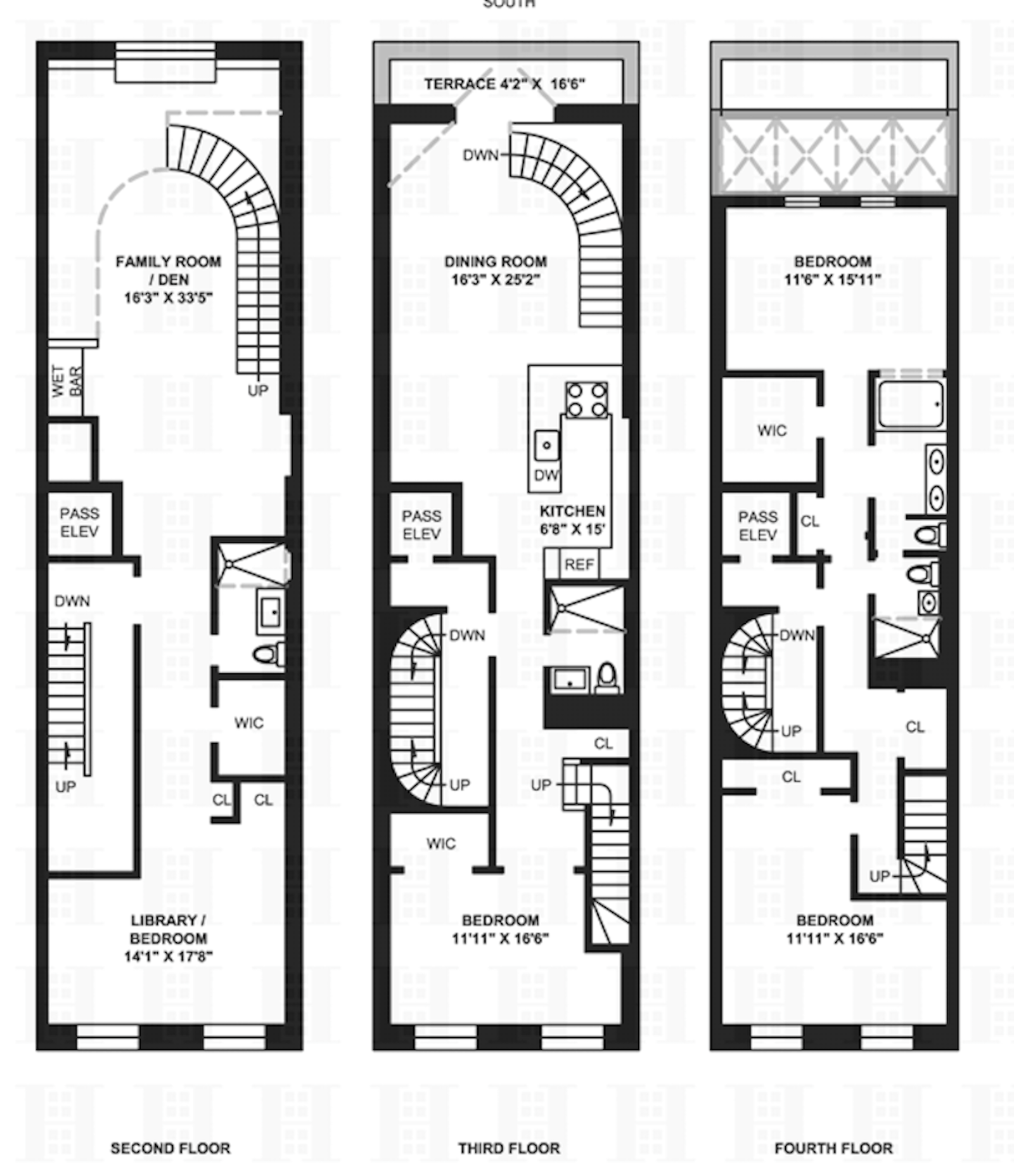Floorplan for 104 East 36th Street, TRIPLEX