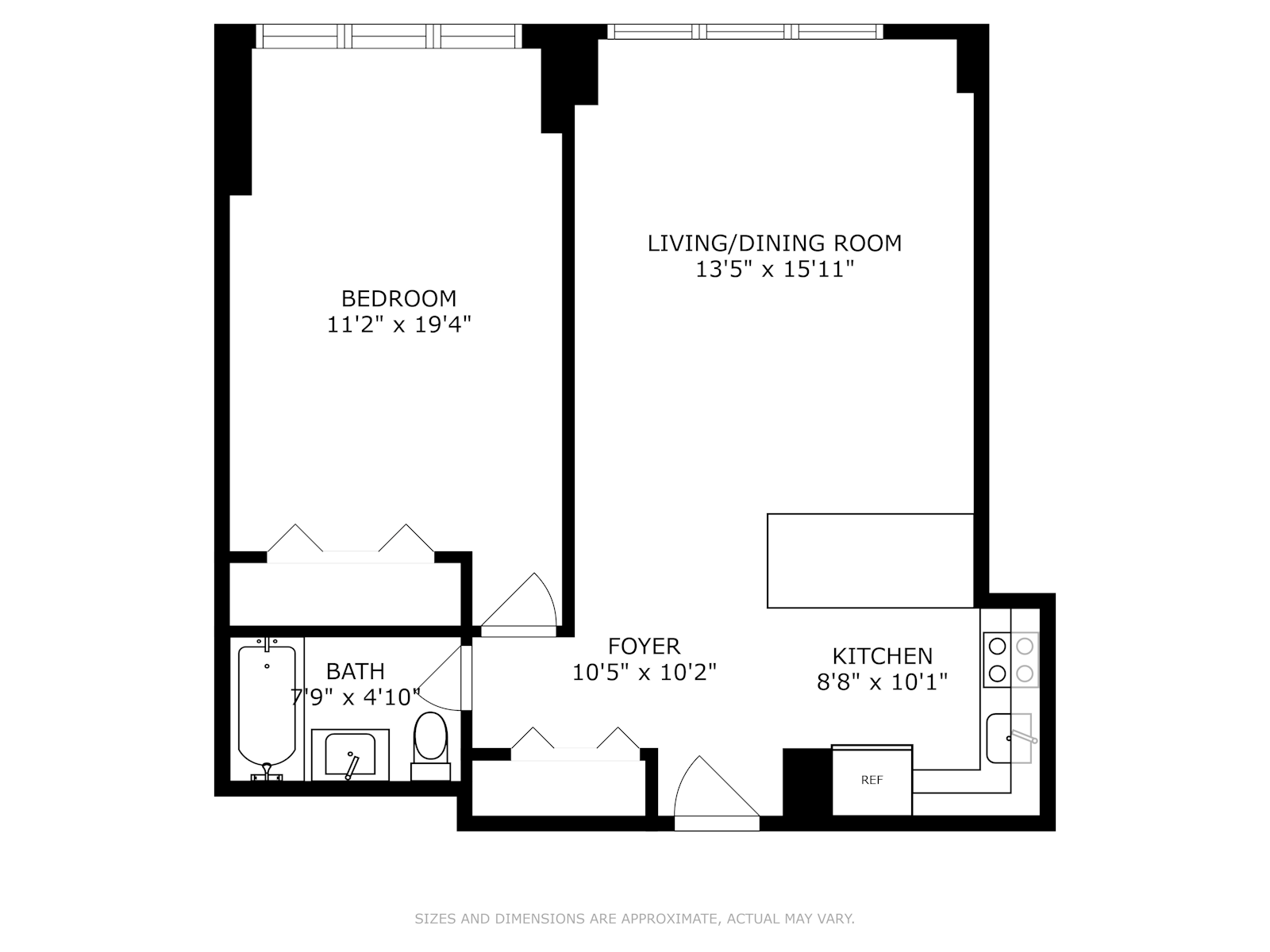 Floorplan for 72 -35 112th St, 2D