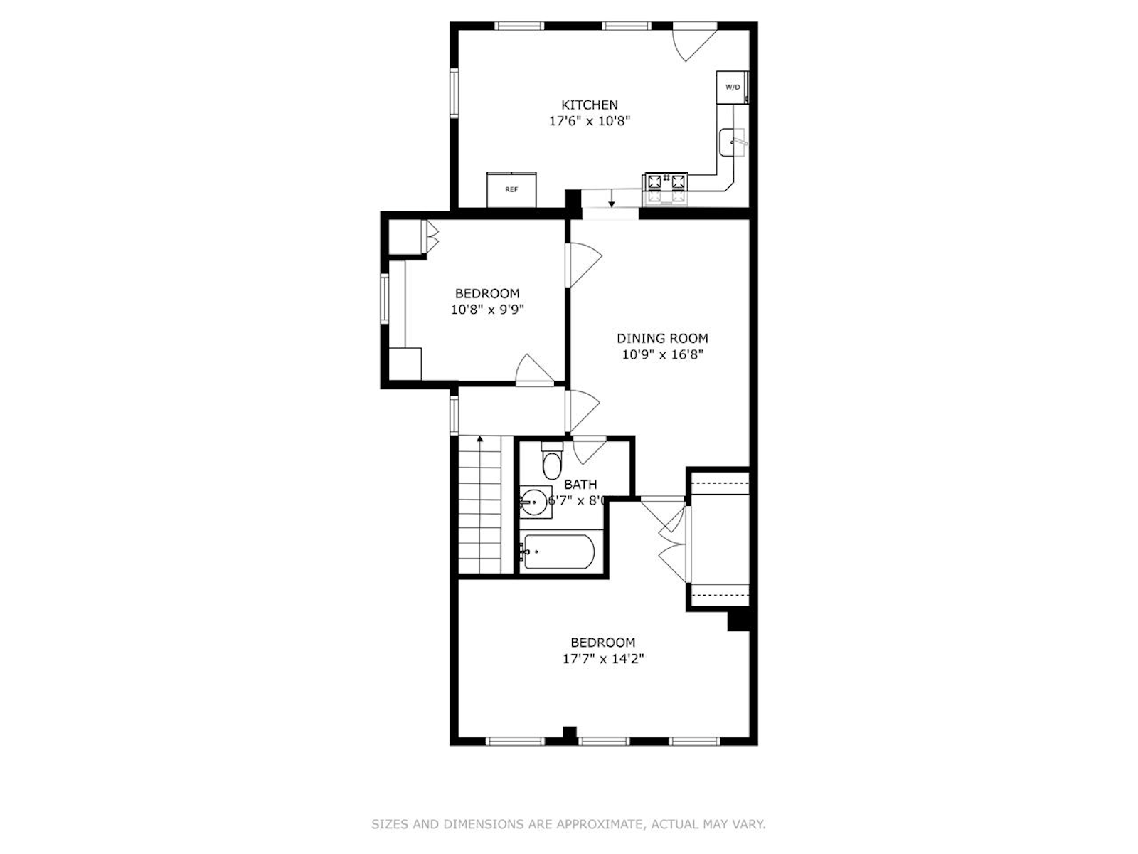 Floorplan for 30 West 50th St, 2