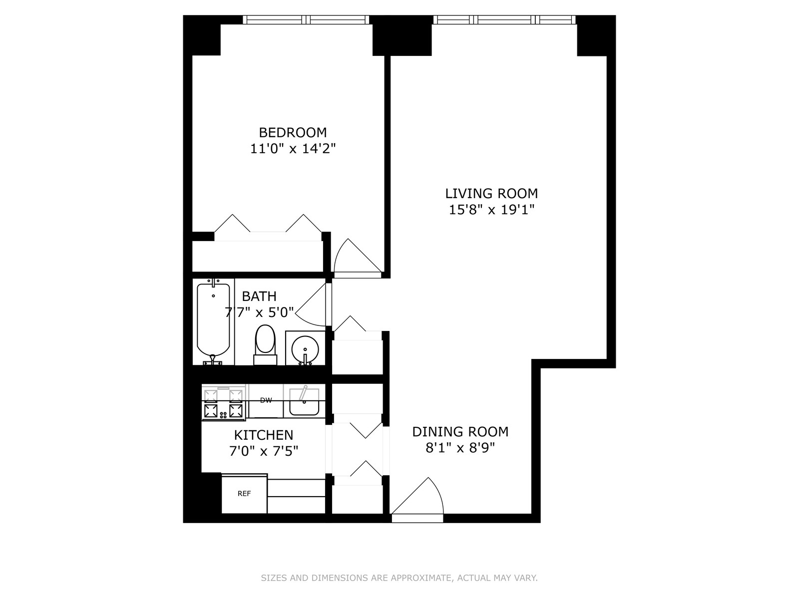 Floorplan for 301 East 79th Street, 11R