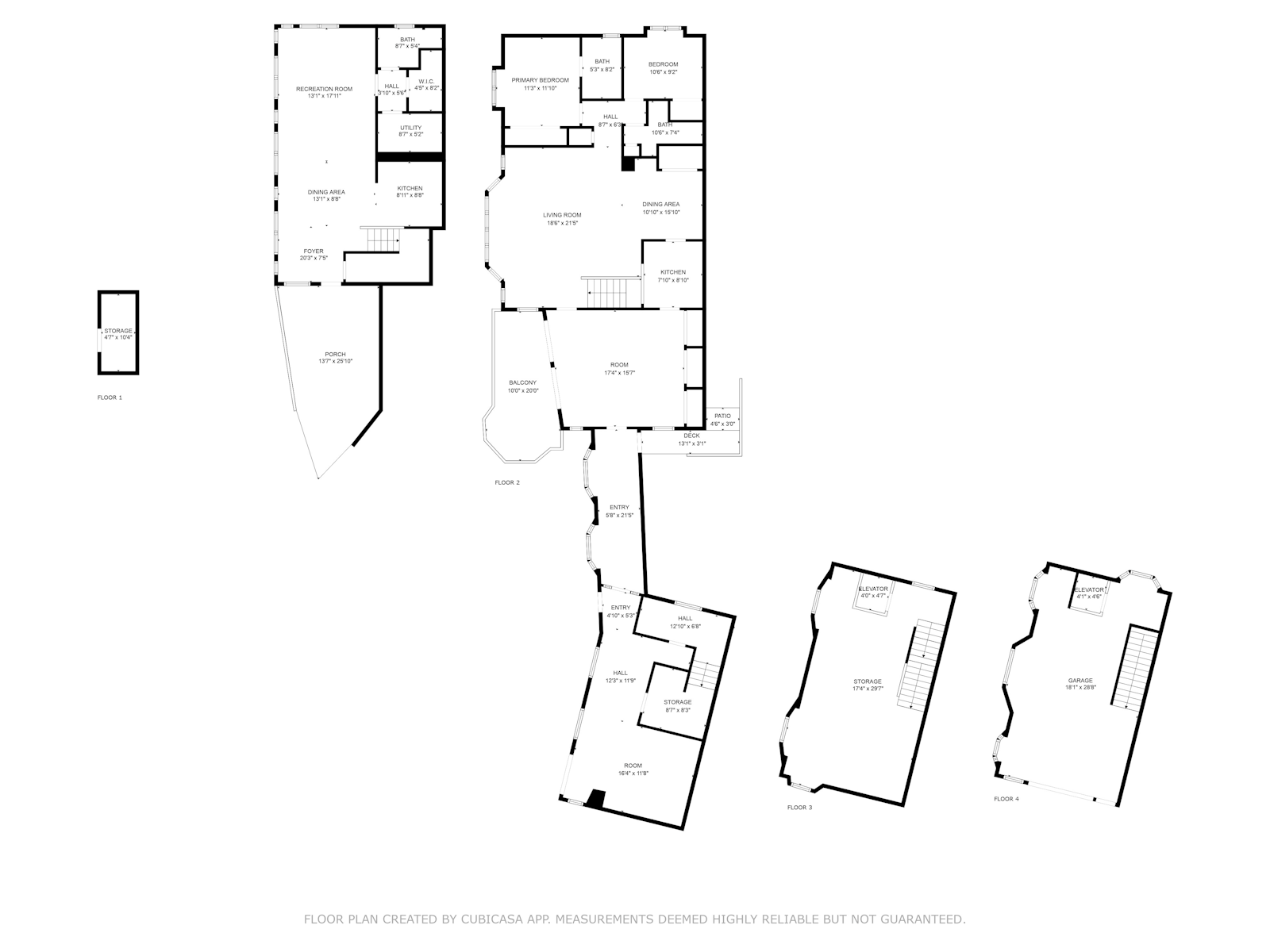 Floorplan for 105 River Road