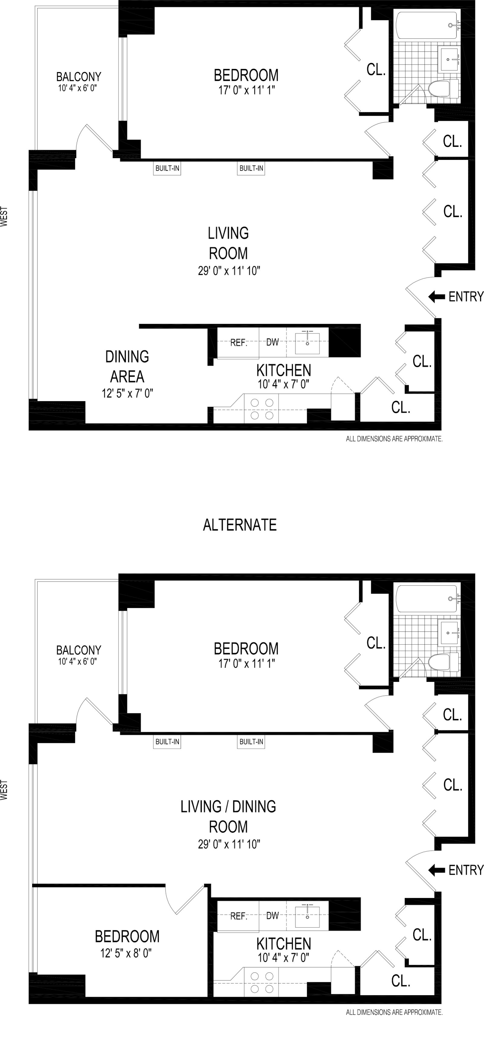 Floorplan for 251 East 32nd Street, 16B