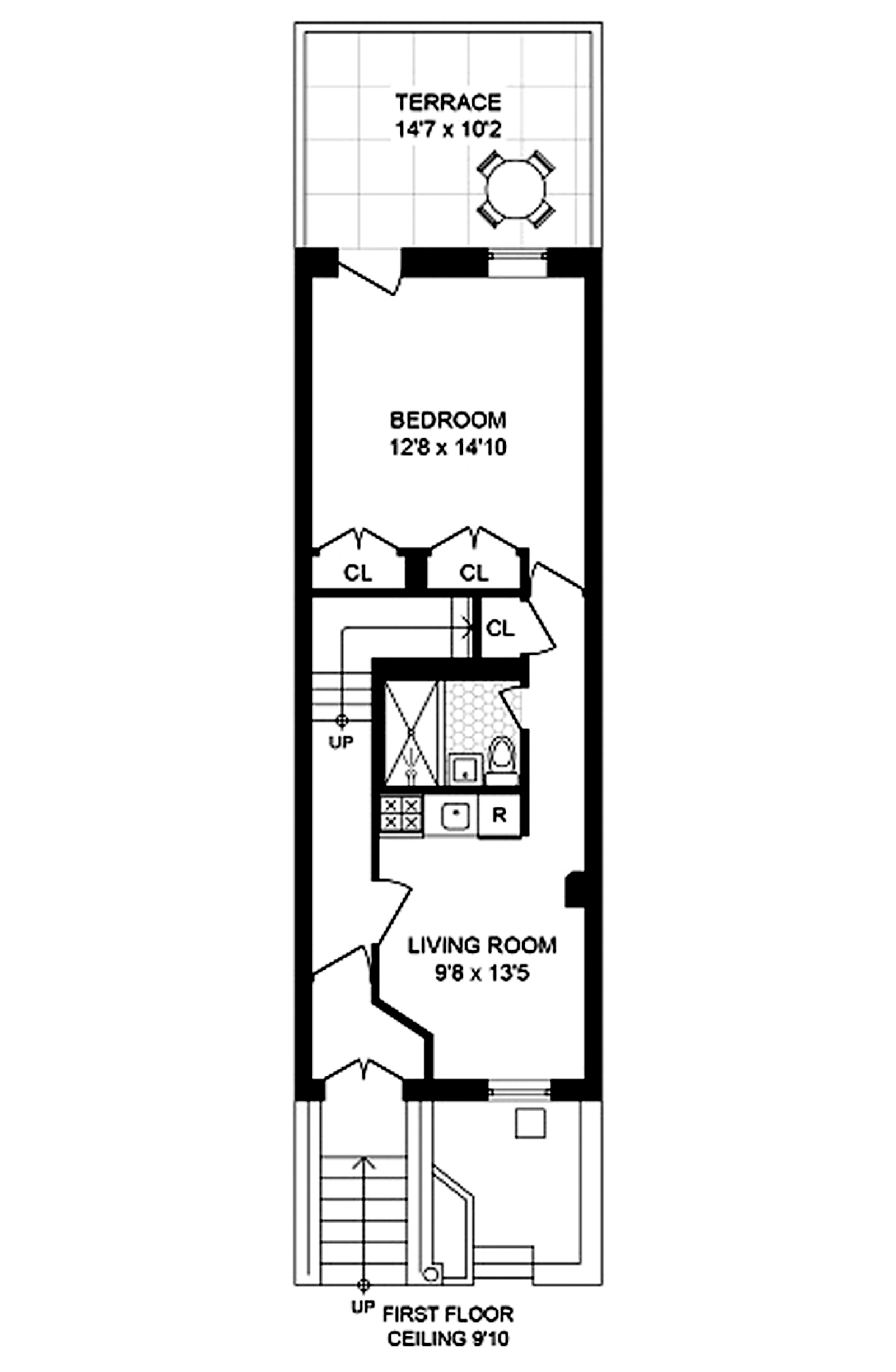 Floorplan for 179 Carlton Avenue, 1