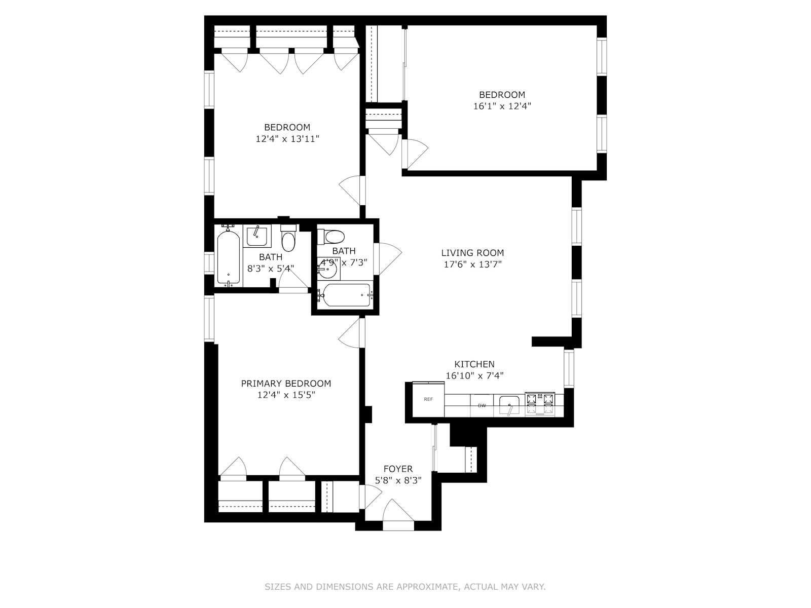 Floorplan for 77 -20 Austin Street