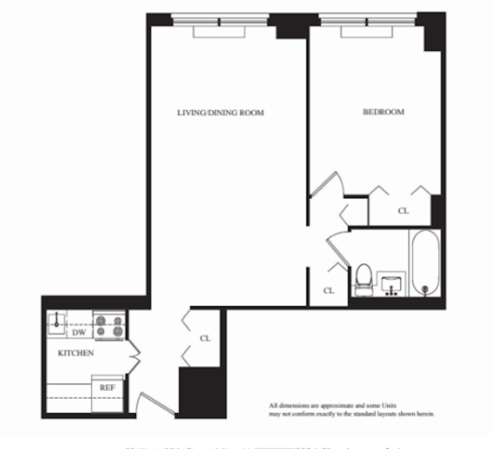 Floorplan for West 66th Street