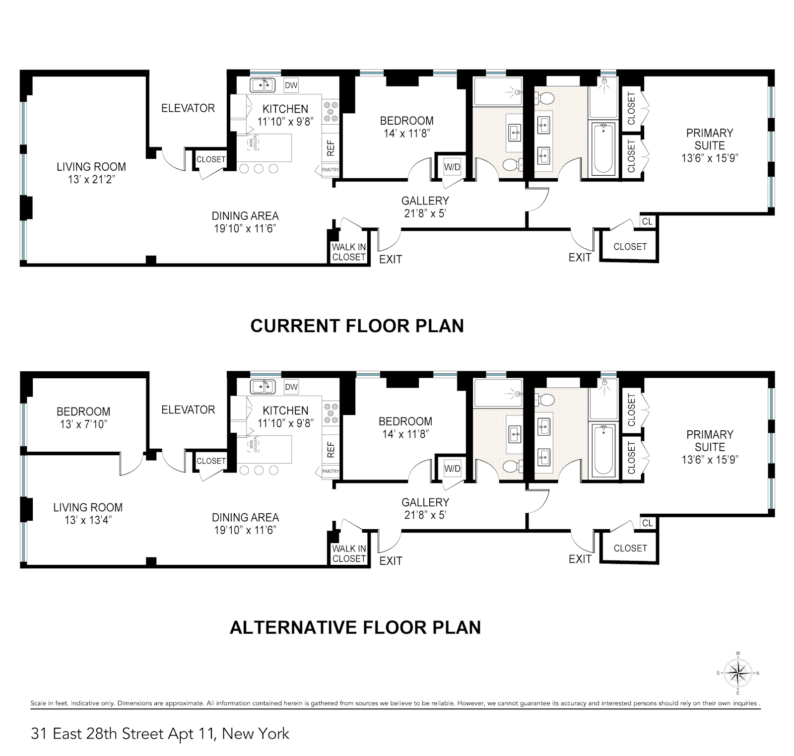 Floorplan for 31 East 28th Street, 11