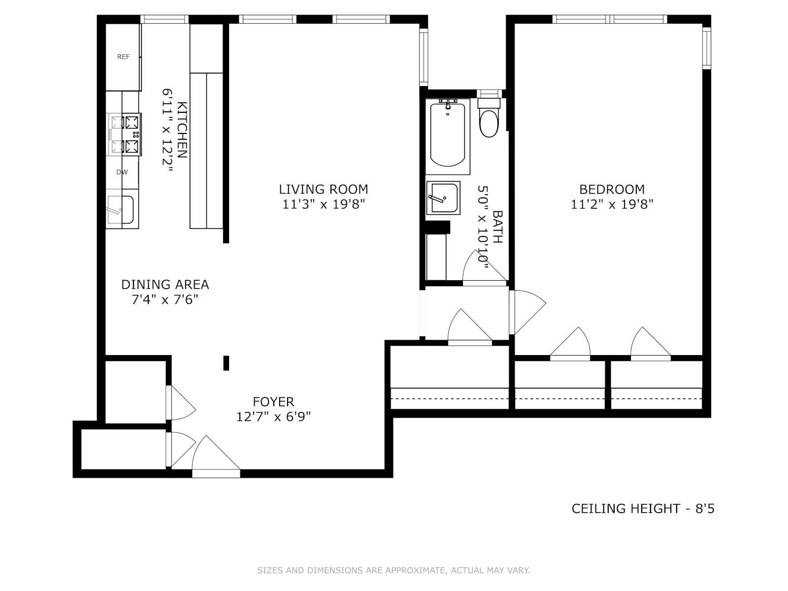 Floorplan for 73 -12 35th Avenue, C4