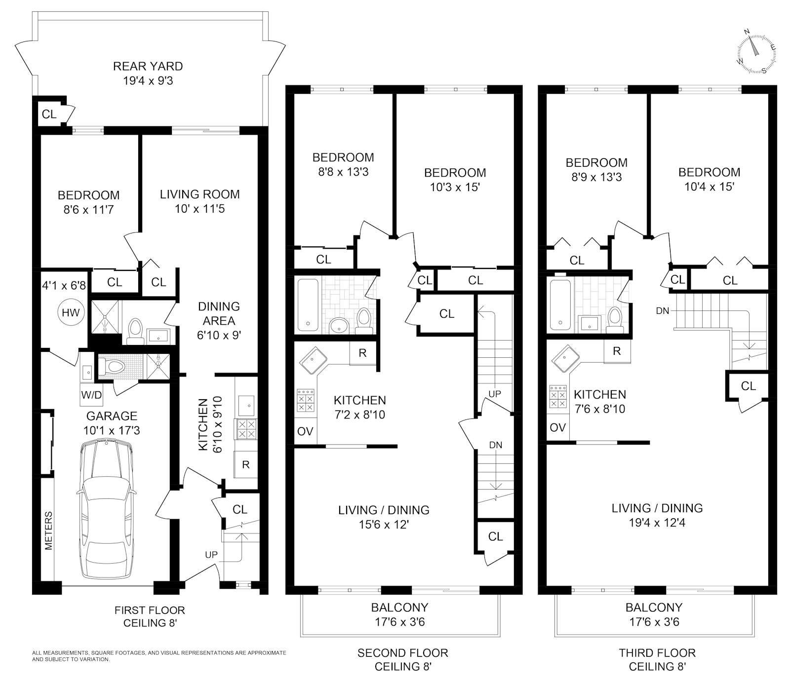 Floorplan for 217 39th Street