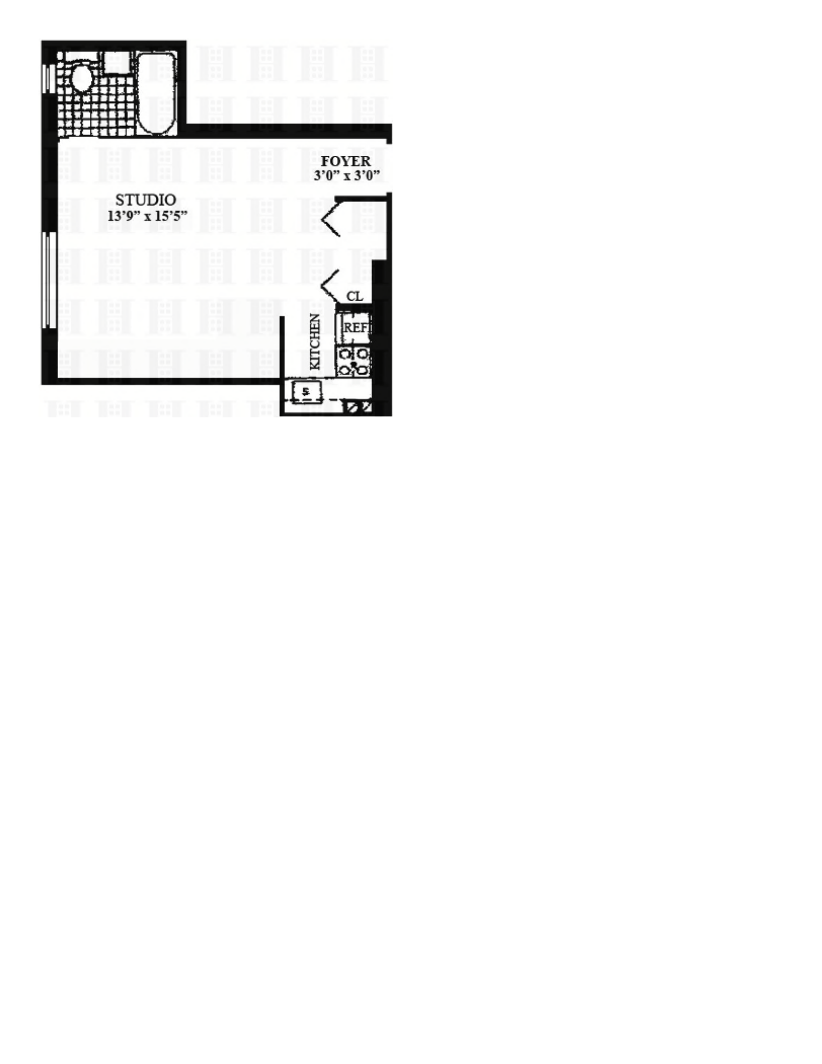 Floorplan for 160 East 91st Street, 6B