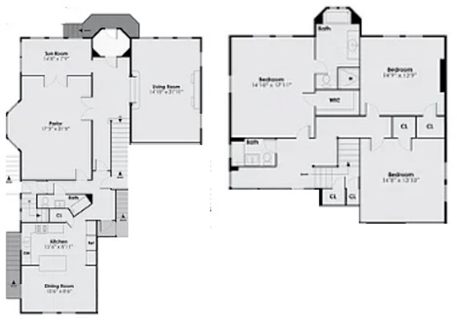 Floorplan for 385 West 263rd Street, 1