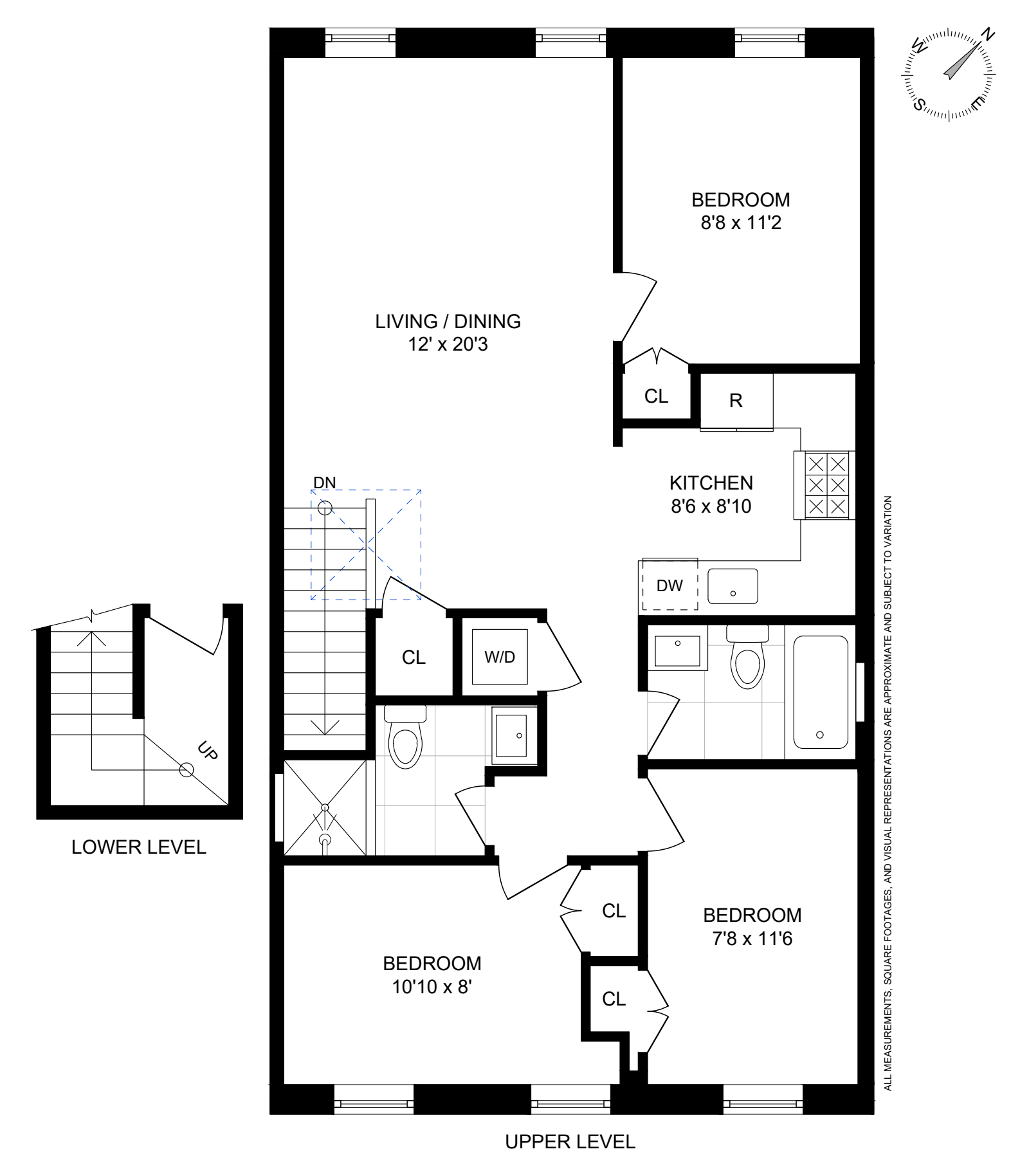 Floorplan for 392 5th Avenue, 3