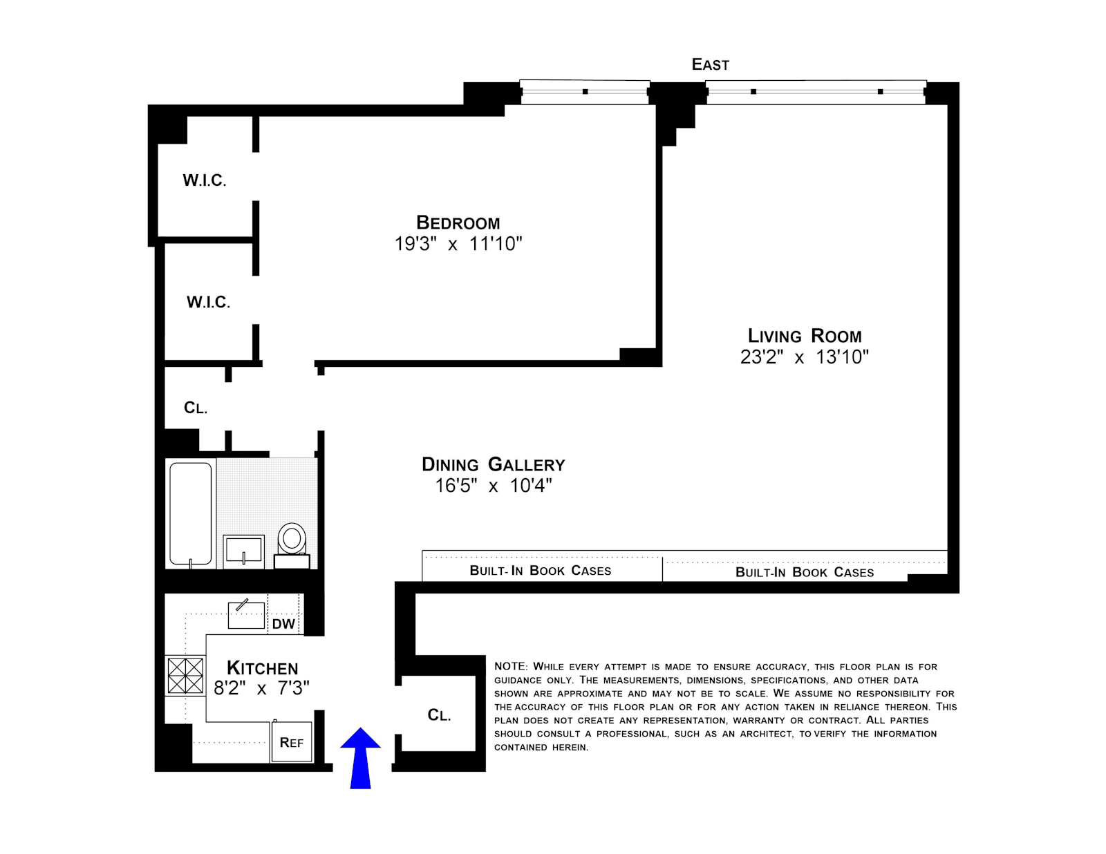 Floorplan for 201 East 79th Street, 15I