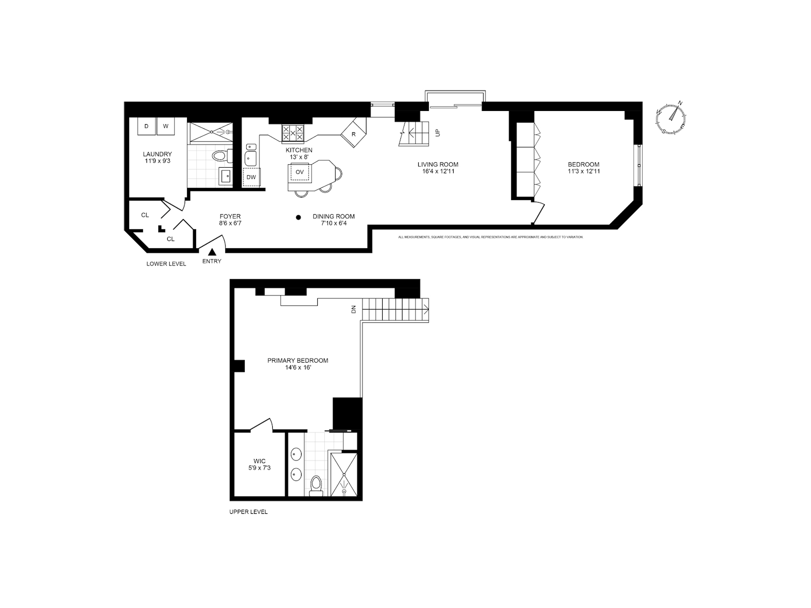 Floorplan for 253 West 73rd Street, 2G