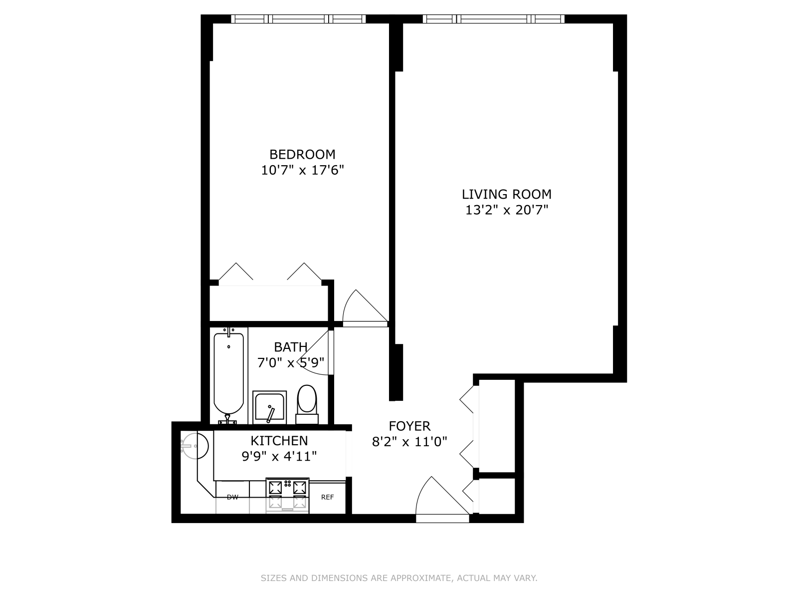 Floorplan for 333 East 66th Street, 1F