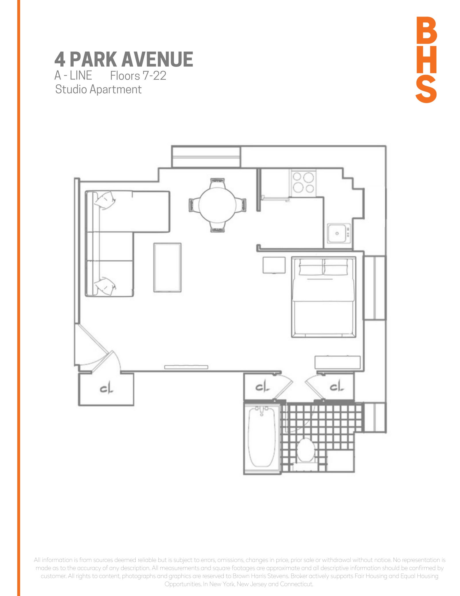 Floorplan for 4 Park Avenue, 12A