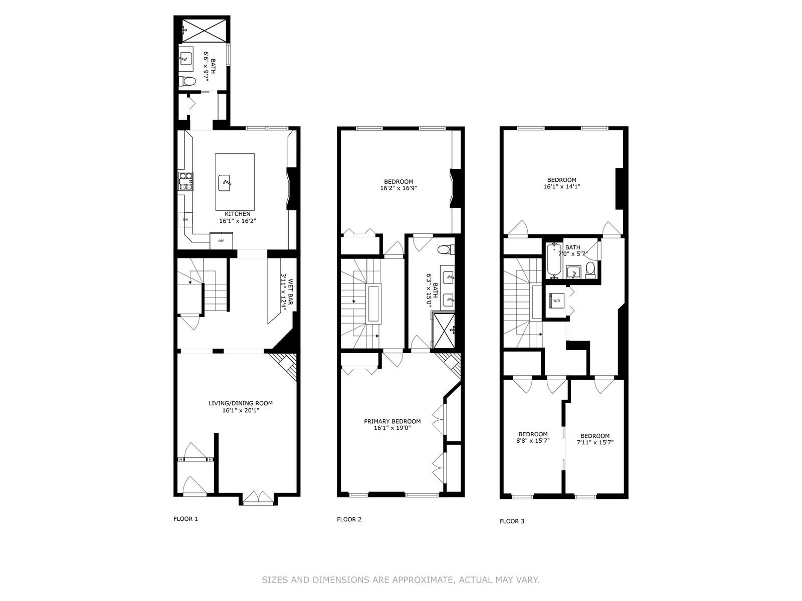 Floorplan for 215 West, 138th Street, 1