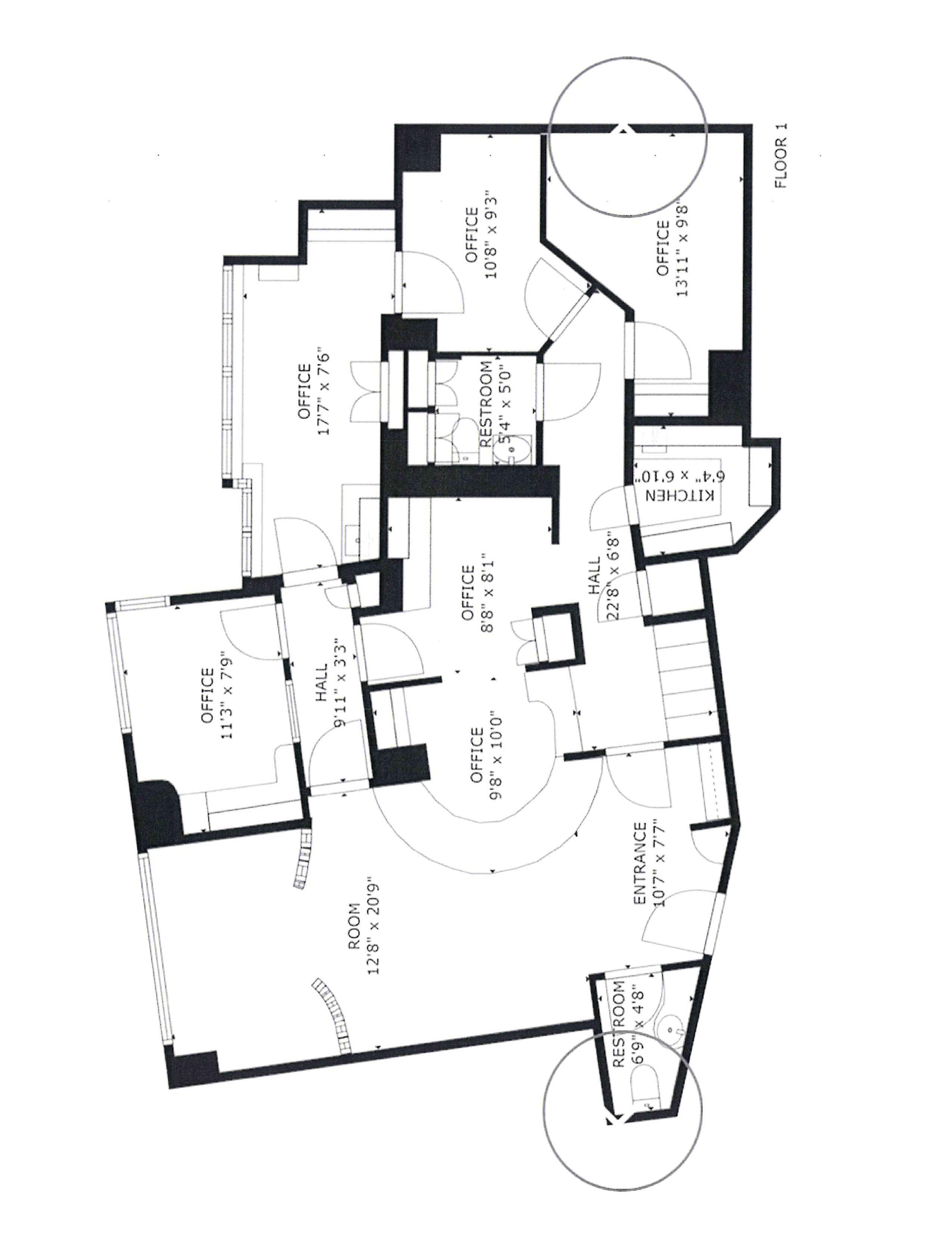 Floorplan for 3333 Henry Hudson Parkway, 1A