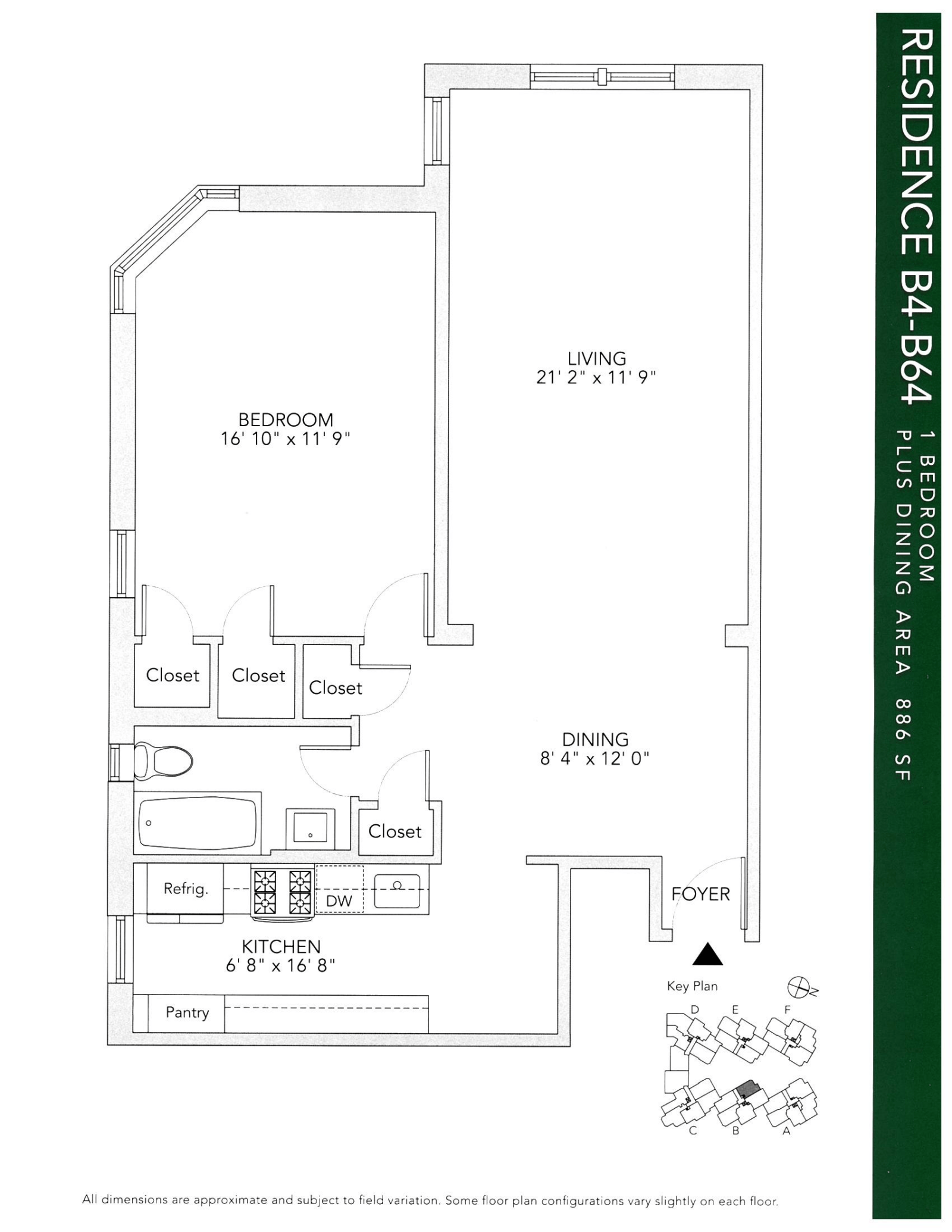 Floorplan for 73-12 35 Avenue, B44