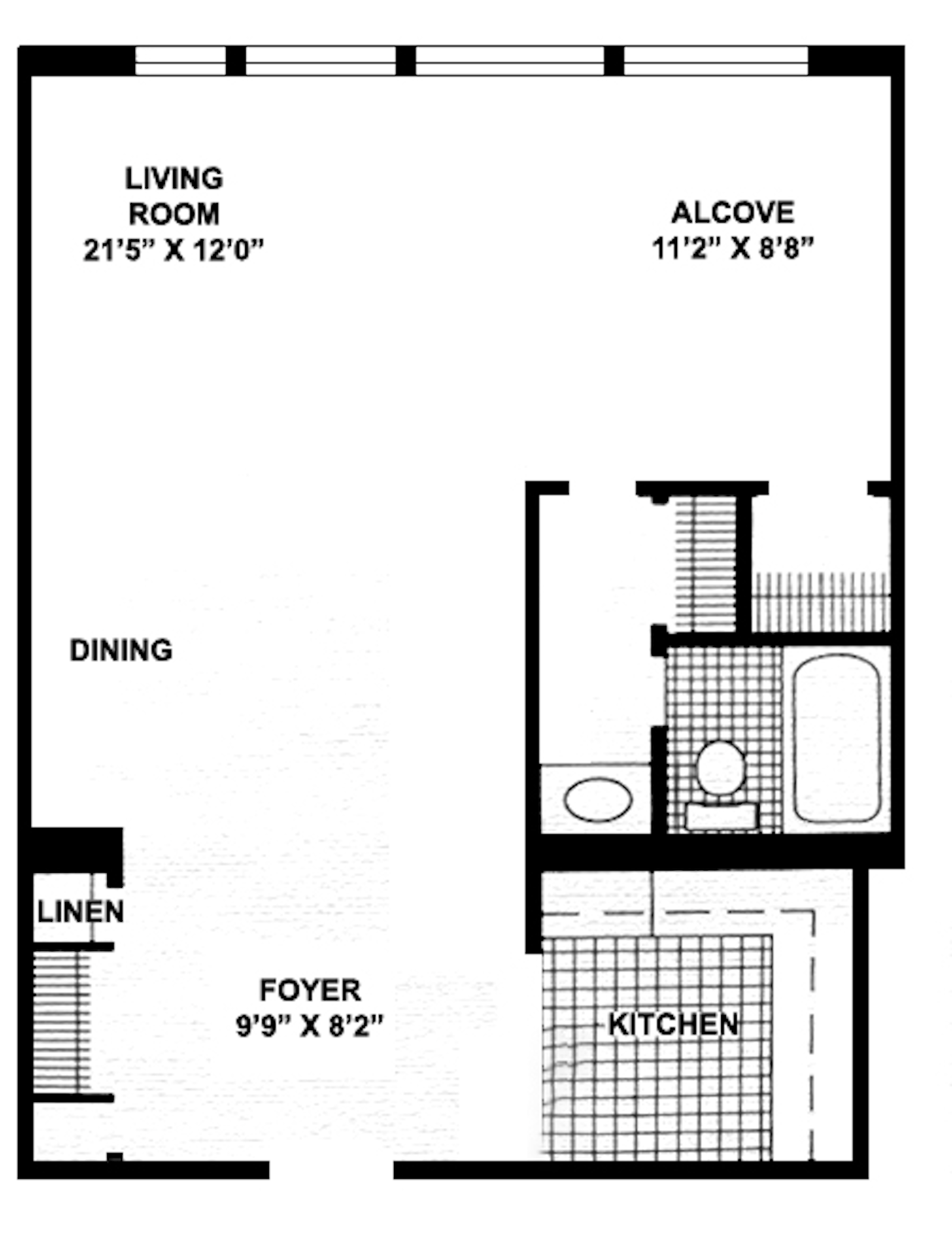 Floorplan for 300 East 40th Street, 15E