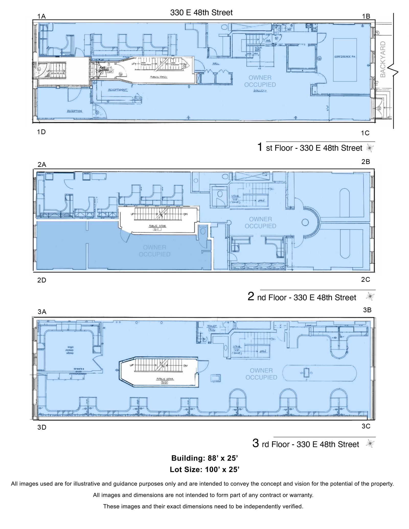 Floorplan for 330 East 48th Street 1stfloor