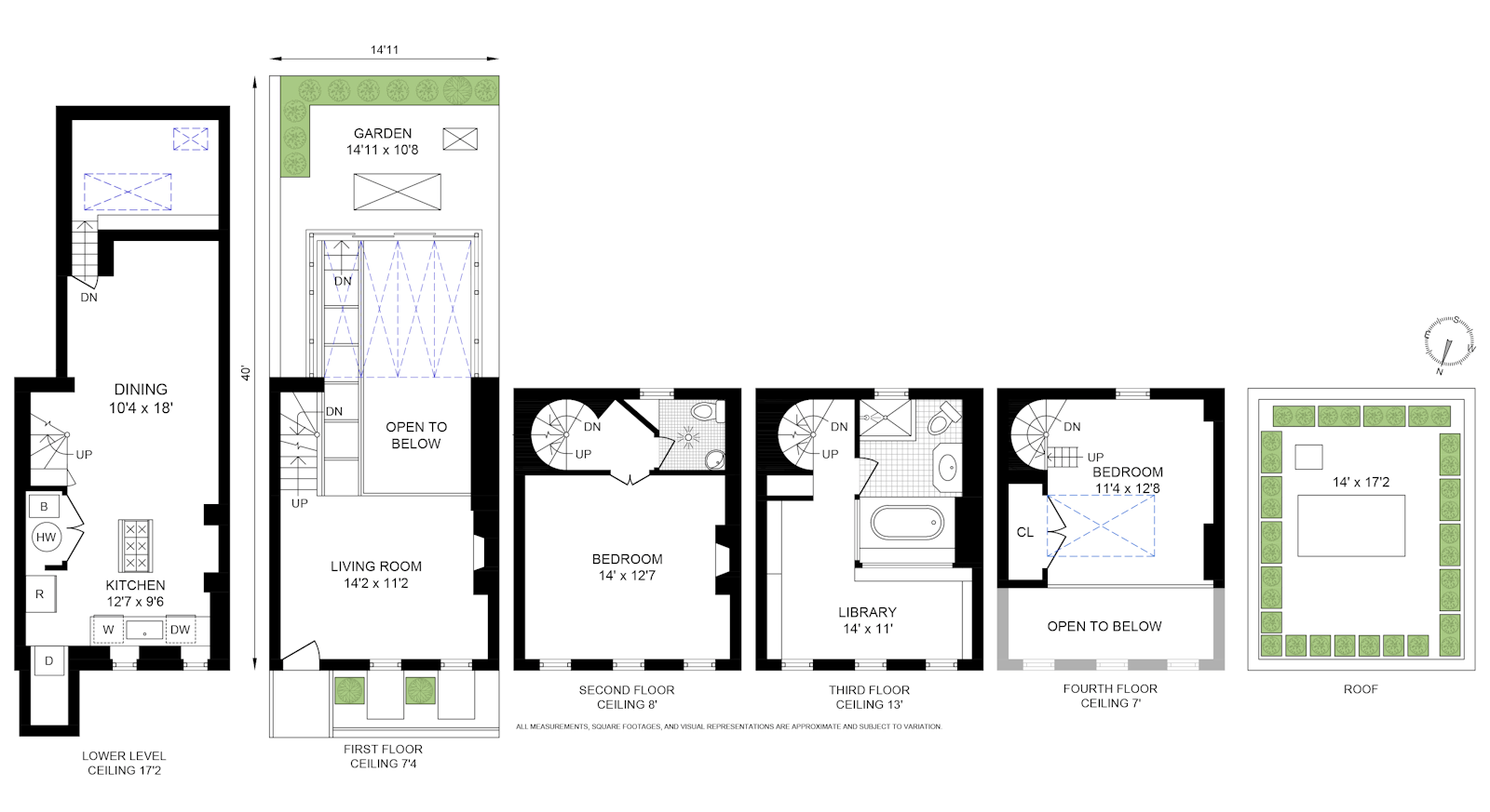 Floorplan for 36 Leroy Street