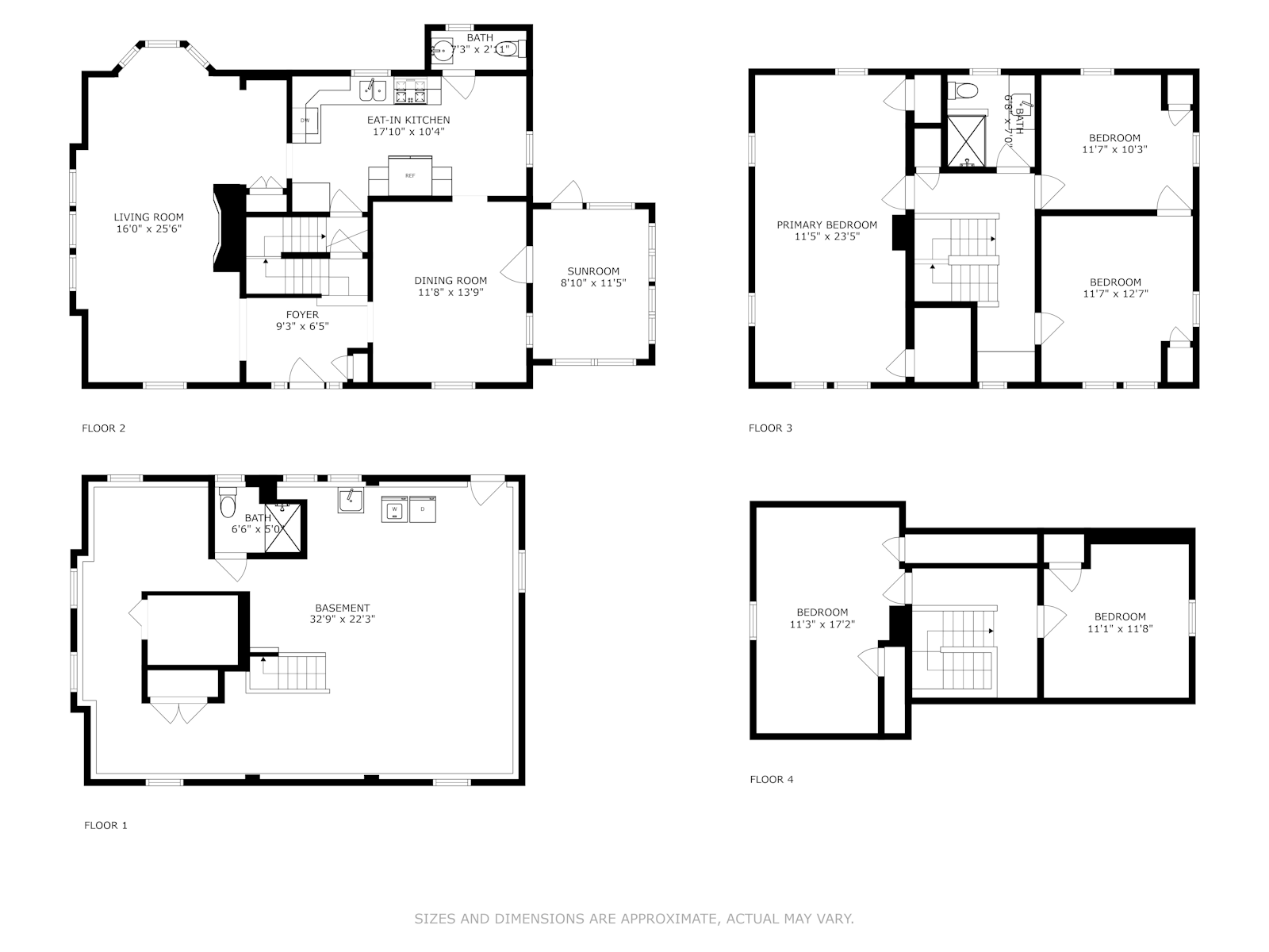 Floorplan for 20 Burnside Street