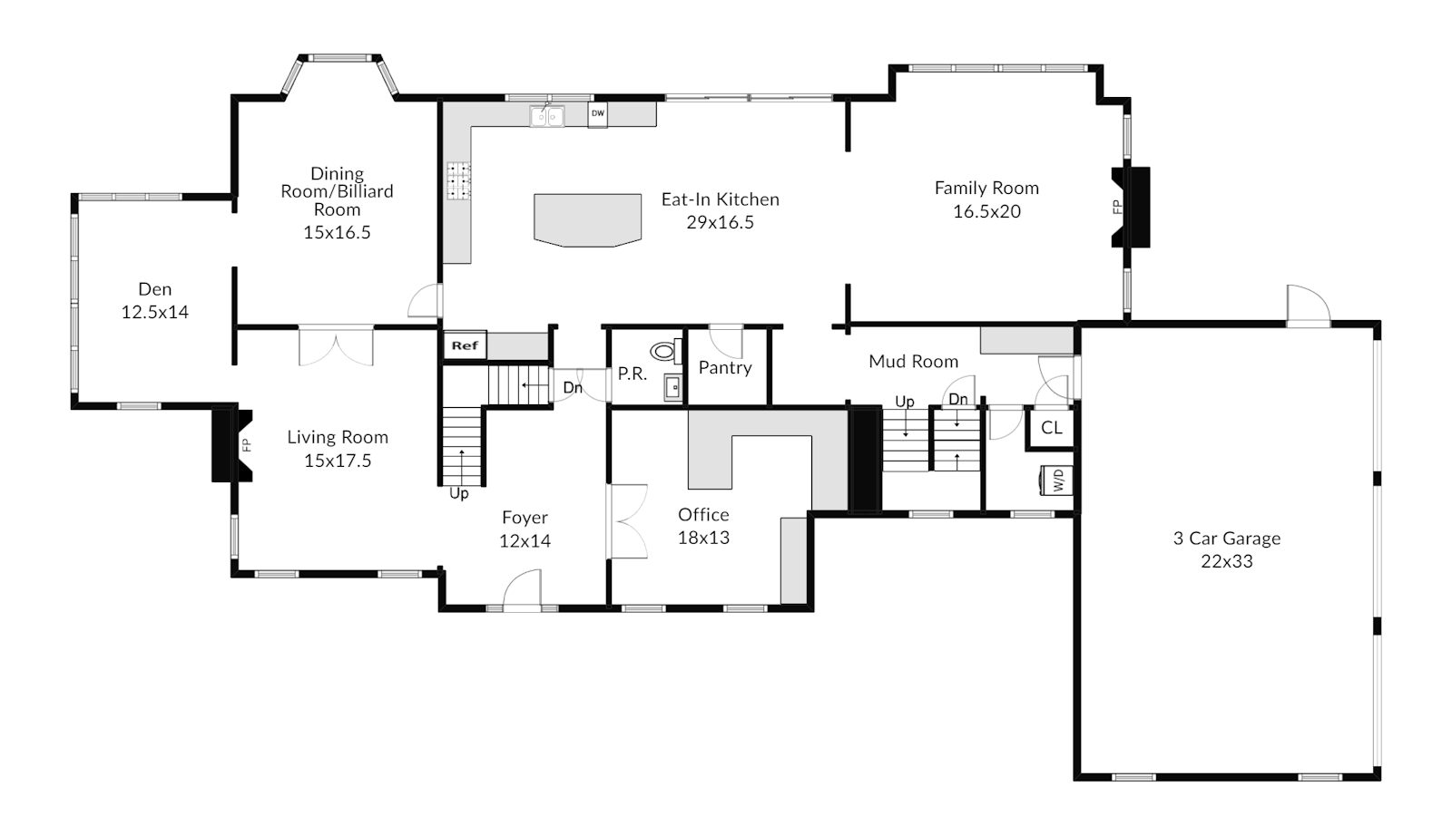 Floorplan for 8 Samuel Dann Way