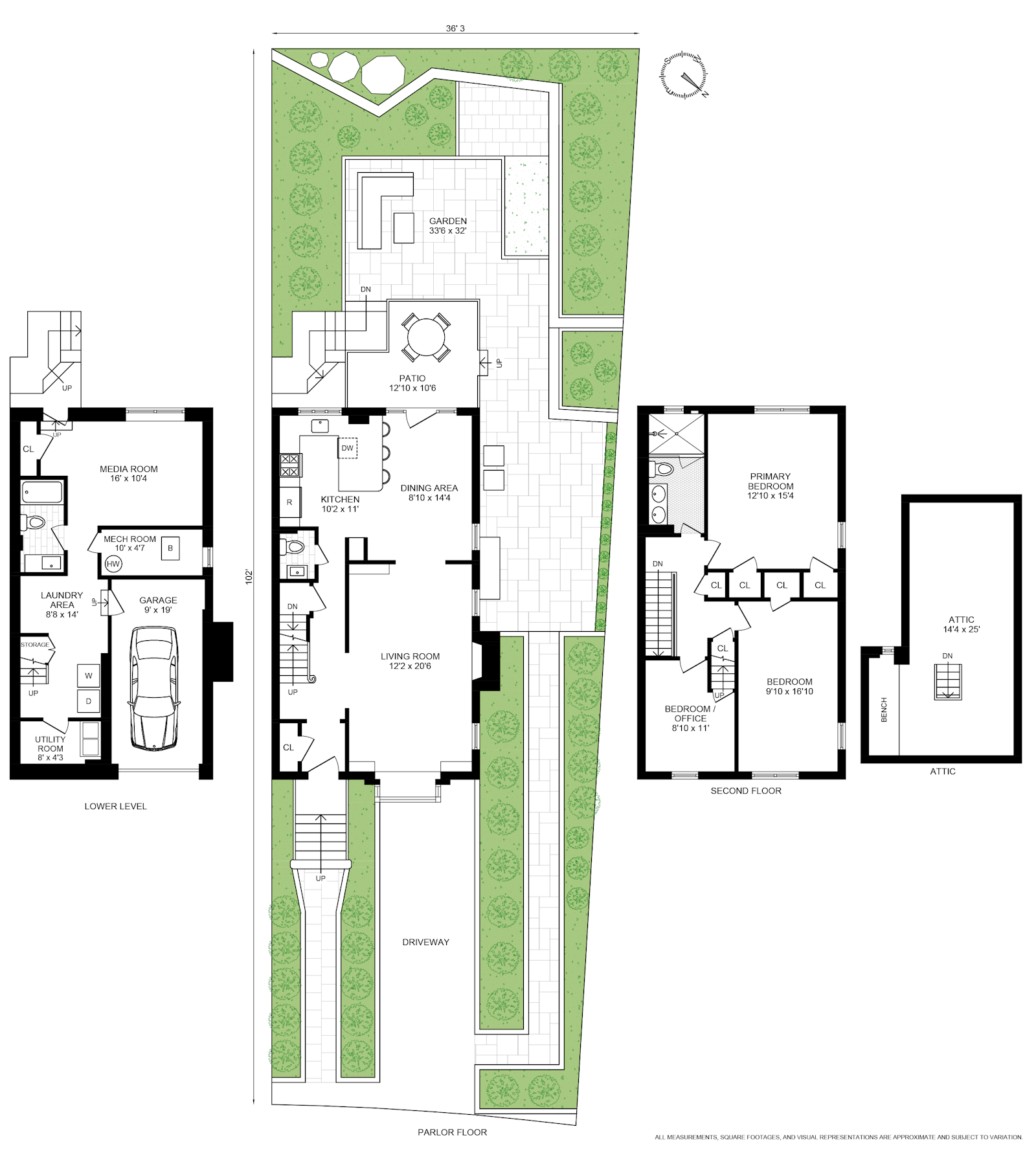 Floorplan for 5163 Post Road