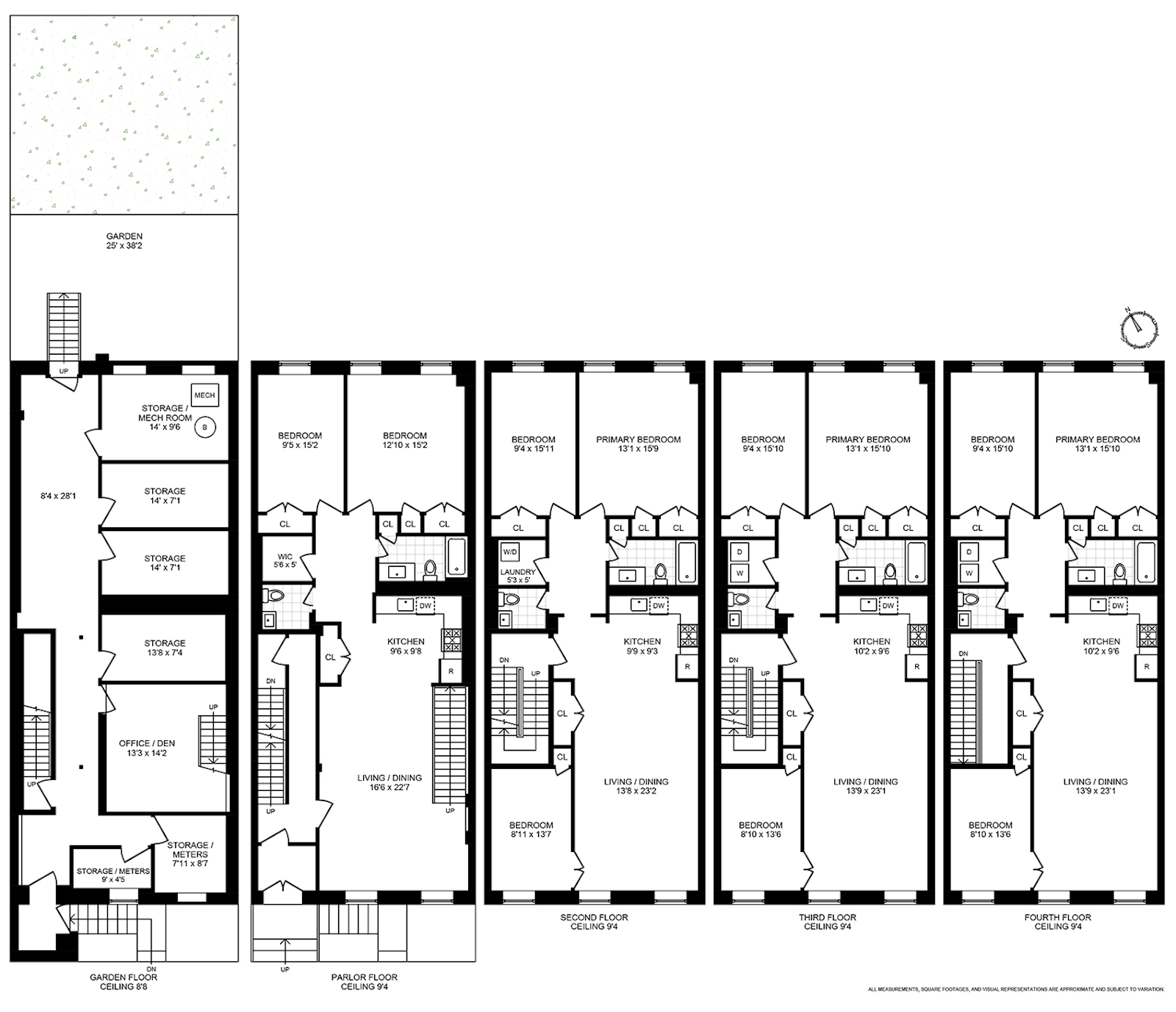 Floorplan for 129 West 129th Street