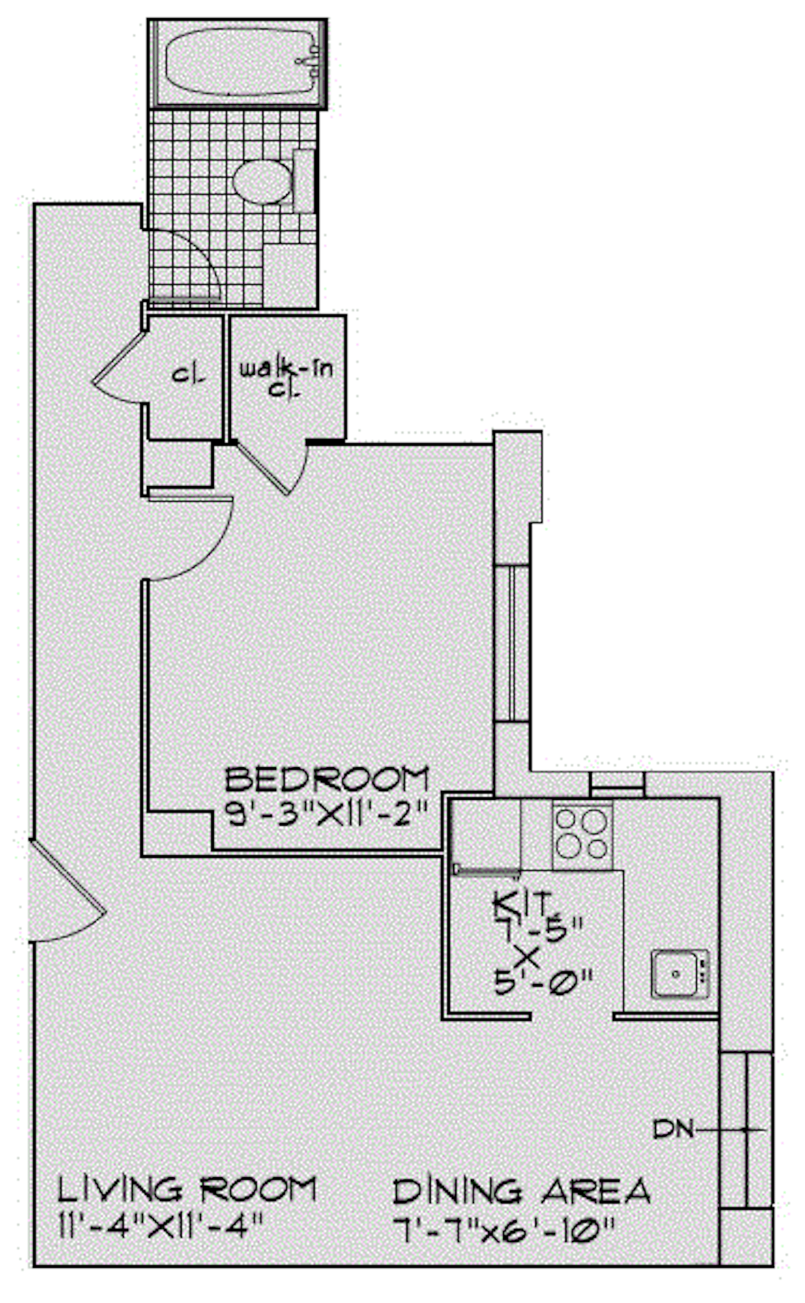 Floorplan for 4 Park Avenue, 15P