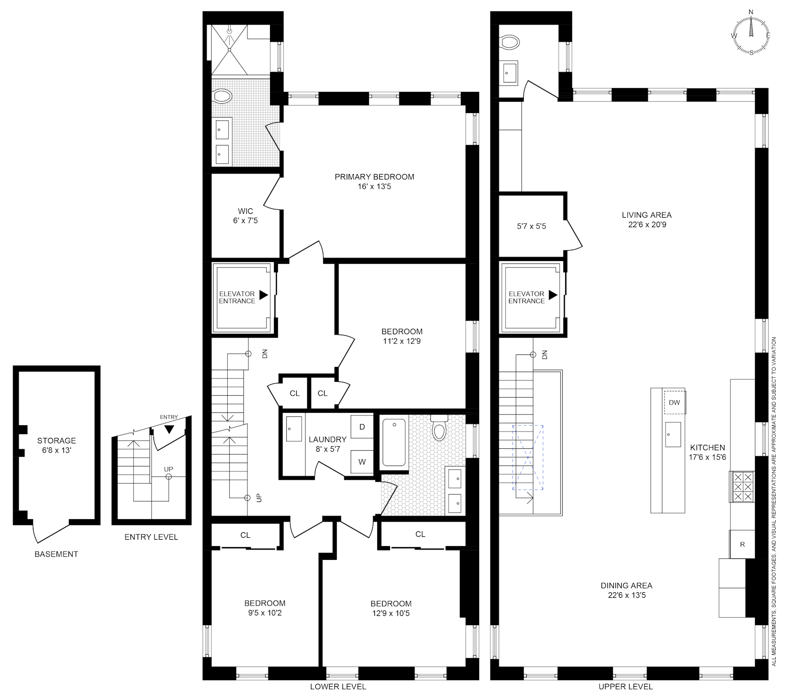 Floorplan for 647 Jersey Ave, 2