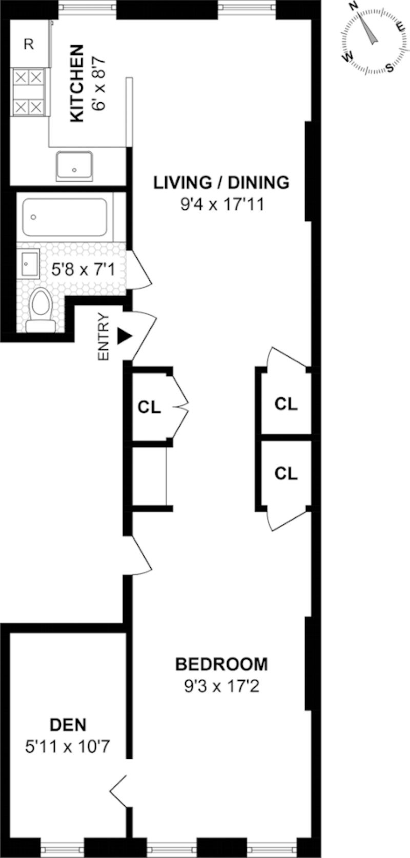 Floorplan for 373 Sackett Street, 3