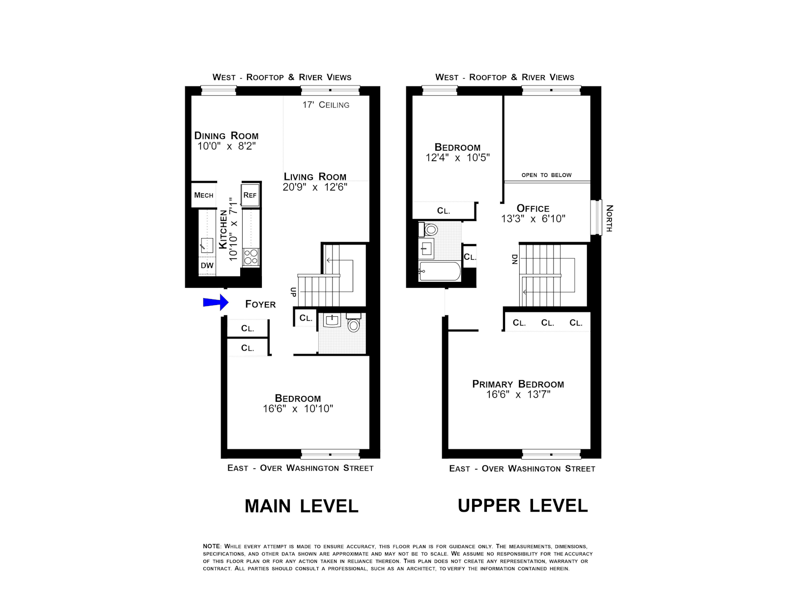 Floorplan for 642 Washington Street