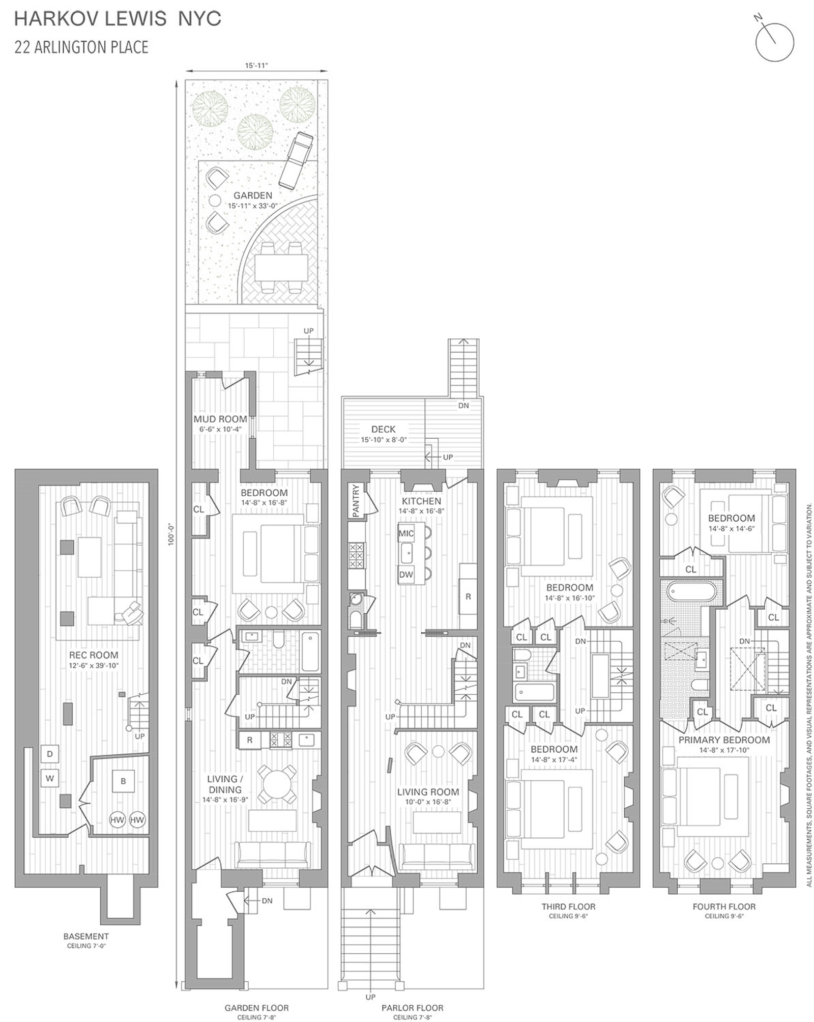 Floorplan for 22 Arlington Place